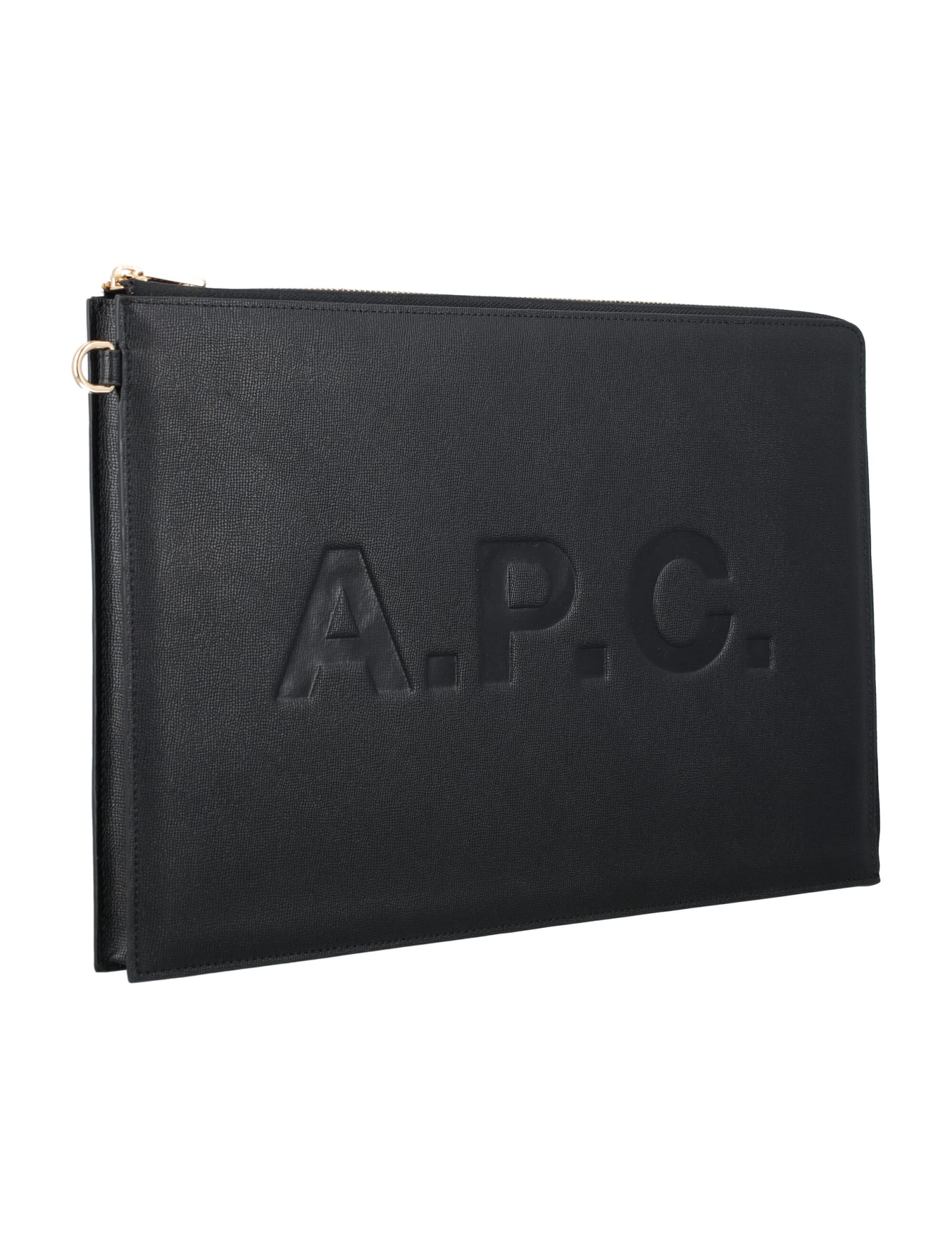 Apc Briefcase With Logo In Black