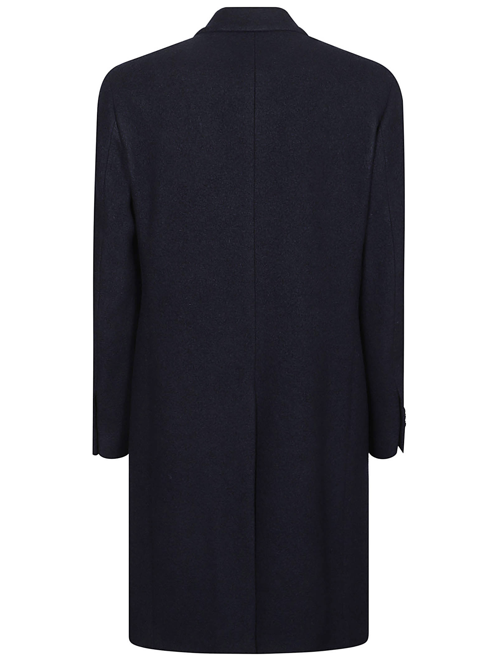 Shop Lardini Coat In Ne Blu