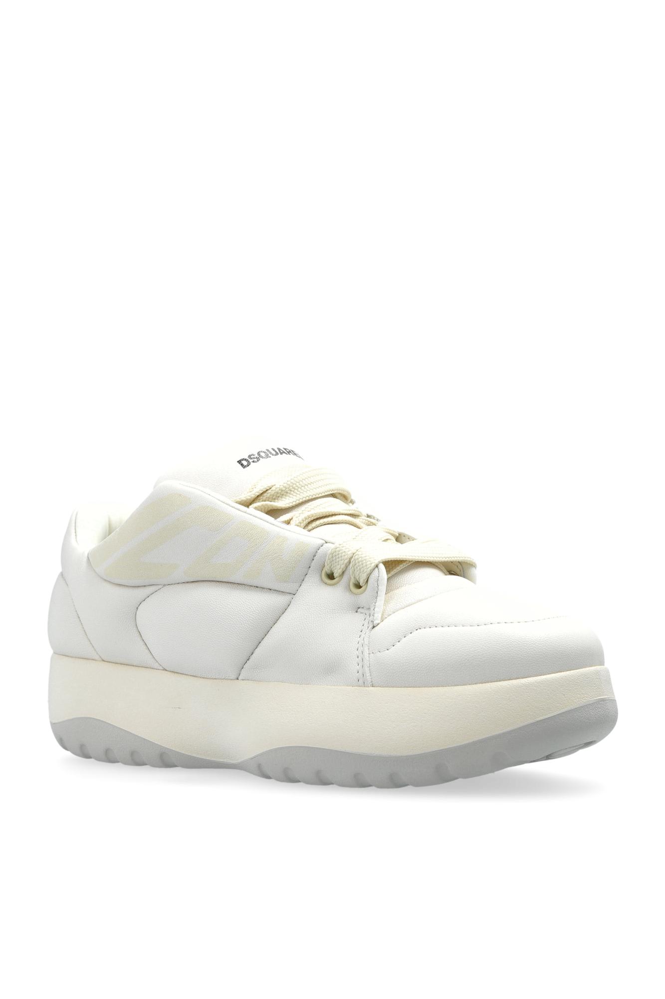 Shop Dsquared2 Sneakers Puffer In White