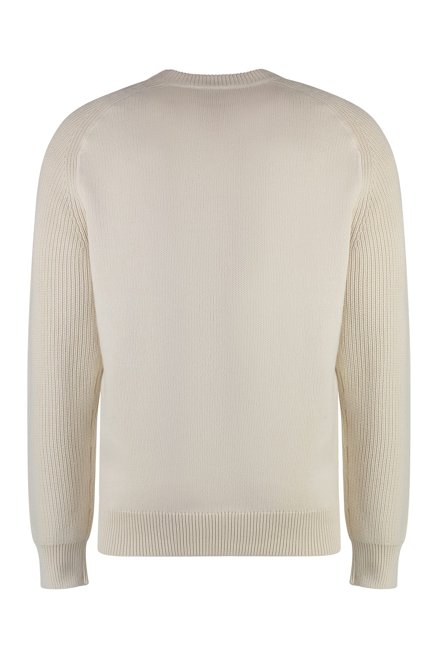 HUGO BOSS COTTON BLEND CREW-NECK SWEATER
