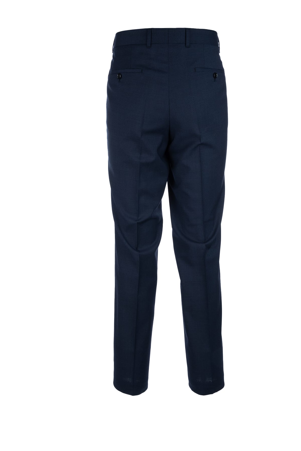 Hugo Boss Boss X Shohei Ohtani Stretch Trousers With Special Branding In Dark Blue