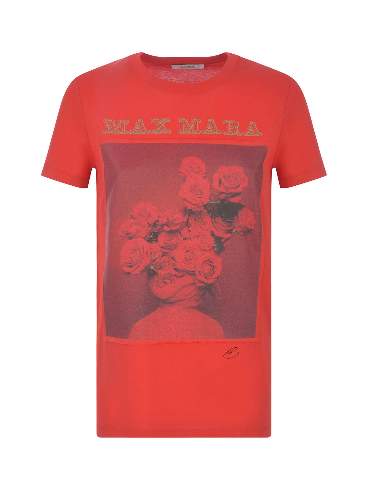 Max Mara Rosso Print T-shirt