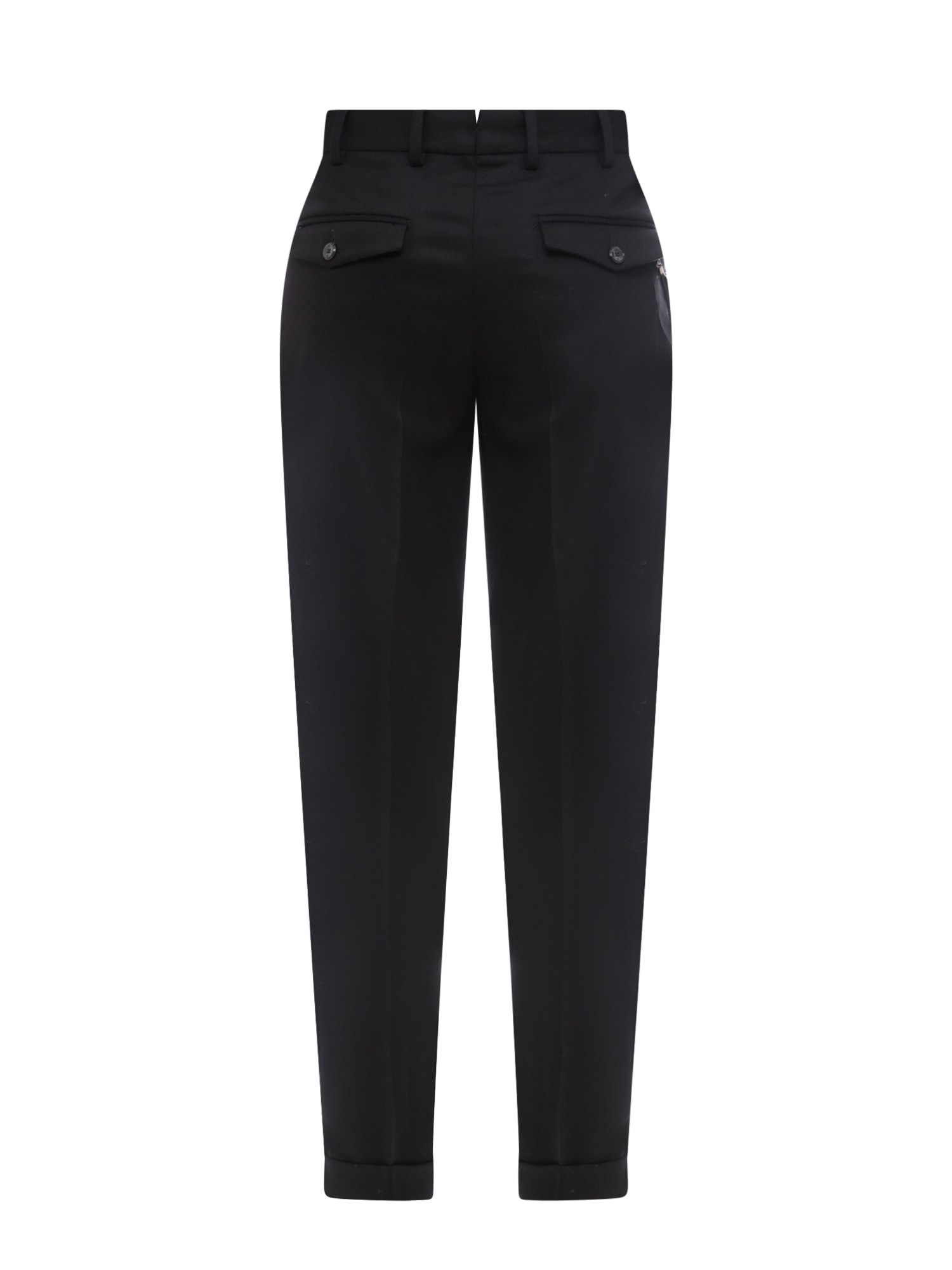 Shop Pt Torino Trouser In Nero