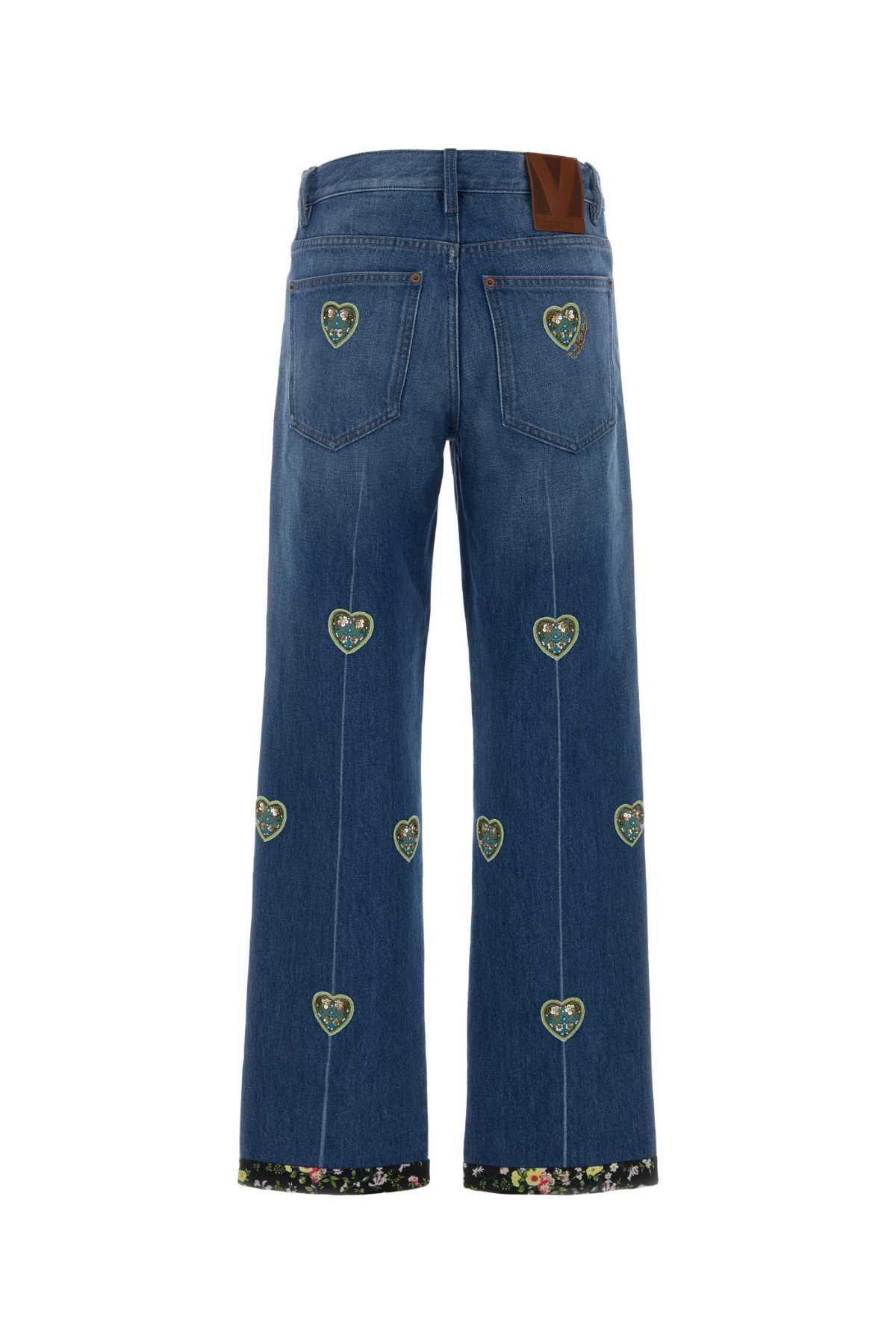 Valentino Garavani Denim Jeans In Blue