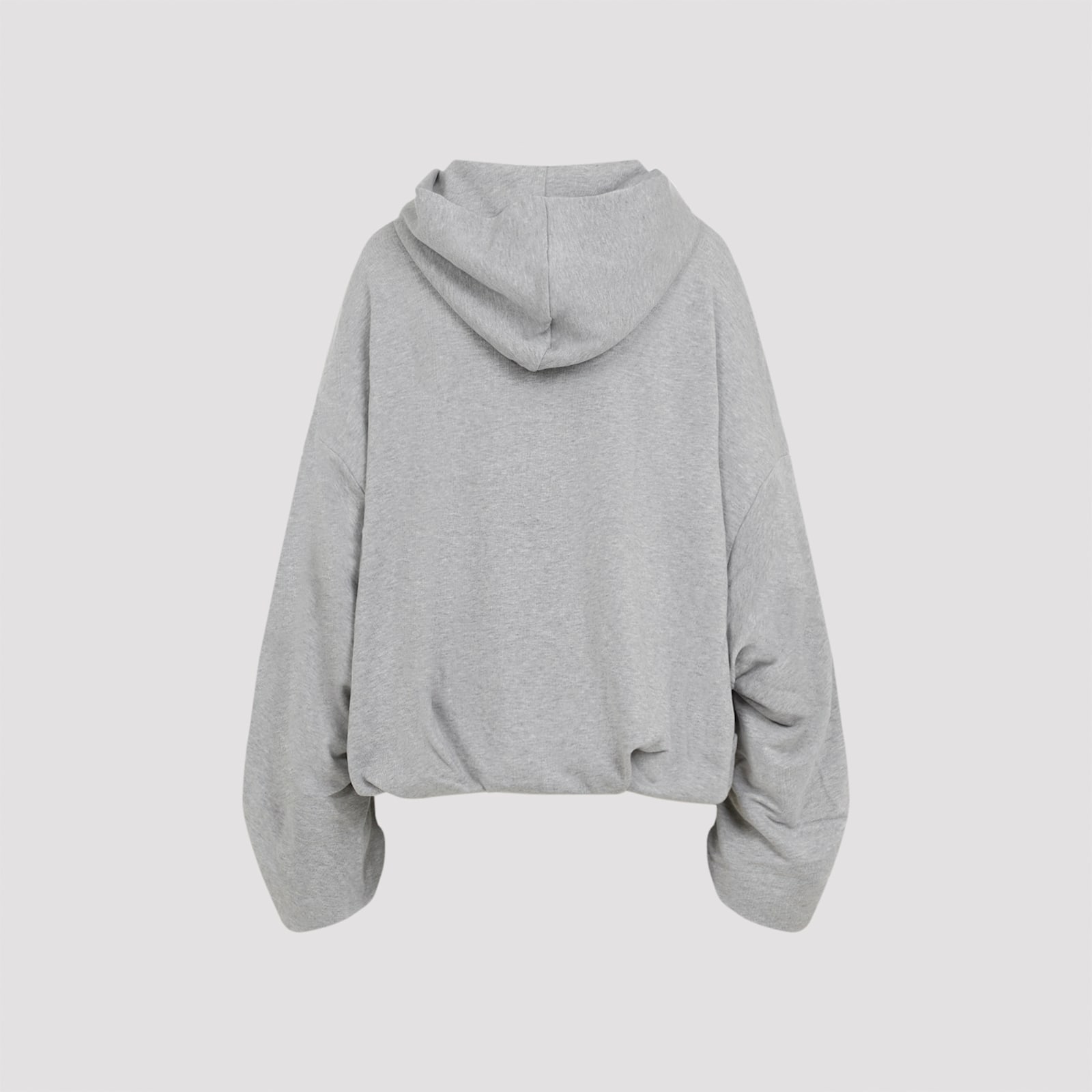 Shop Dries Van Noten Hannett Hoodie In Grey Melange