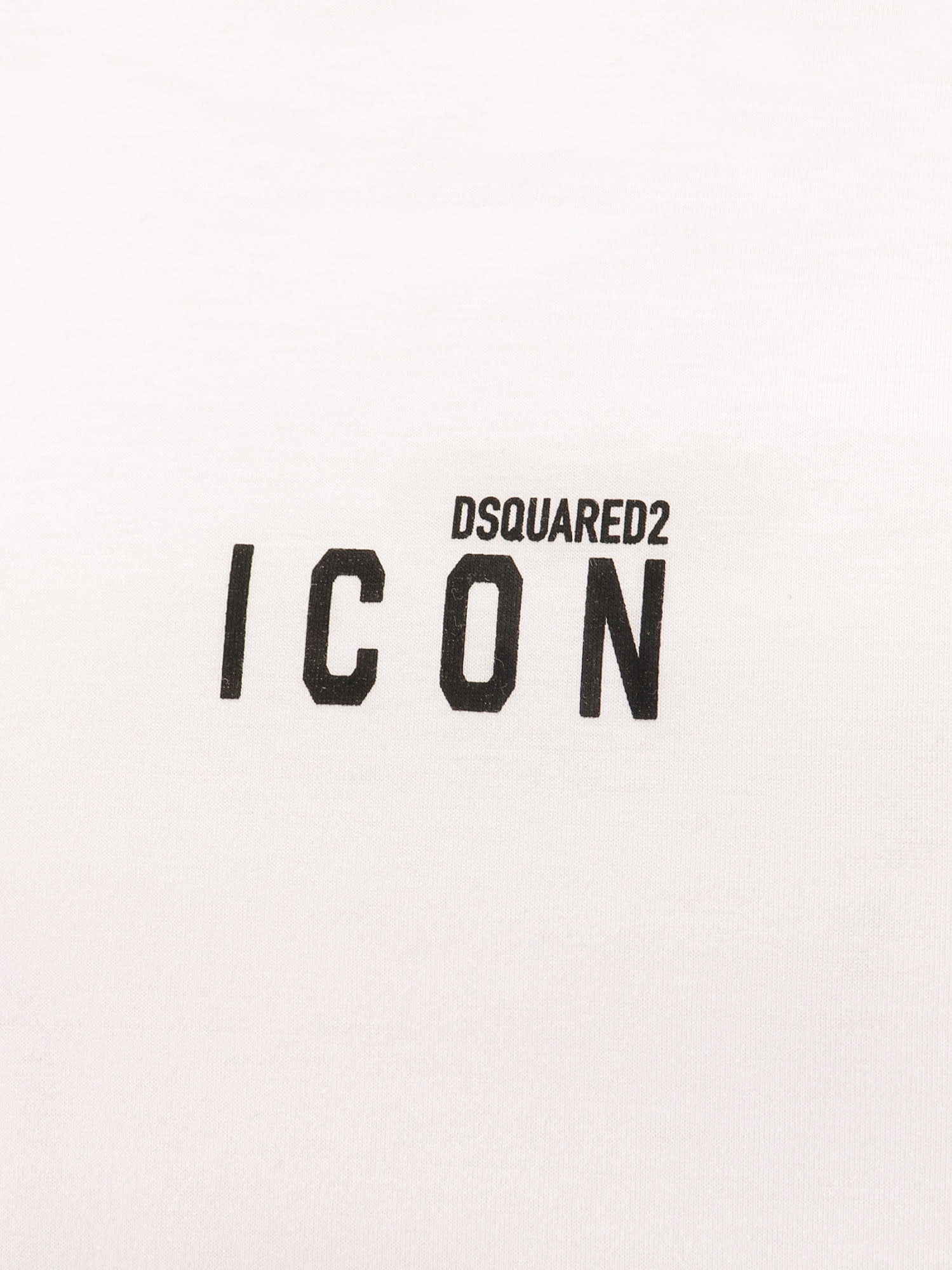 Shop Dsquared2 T-shirt In Bianco/nero