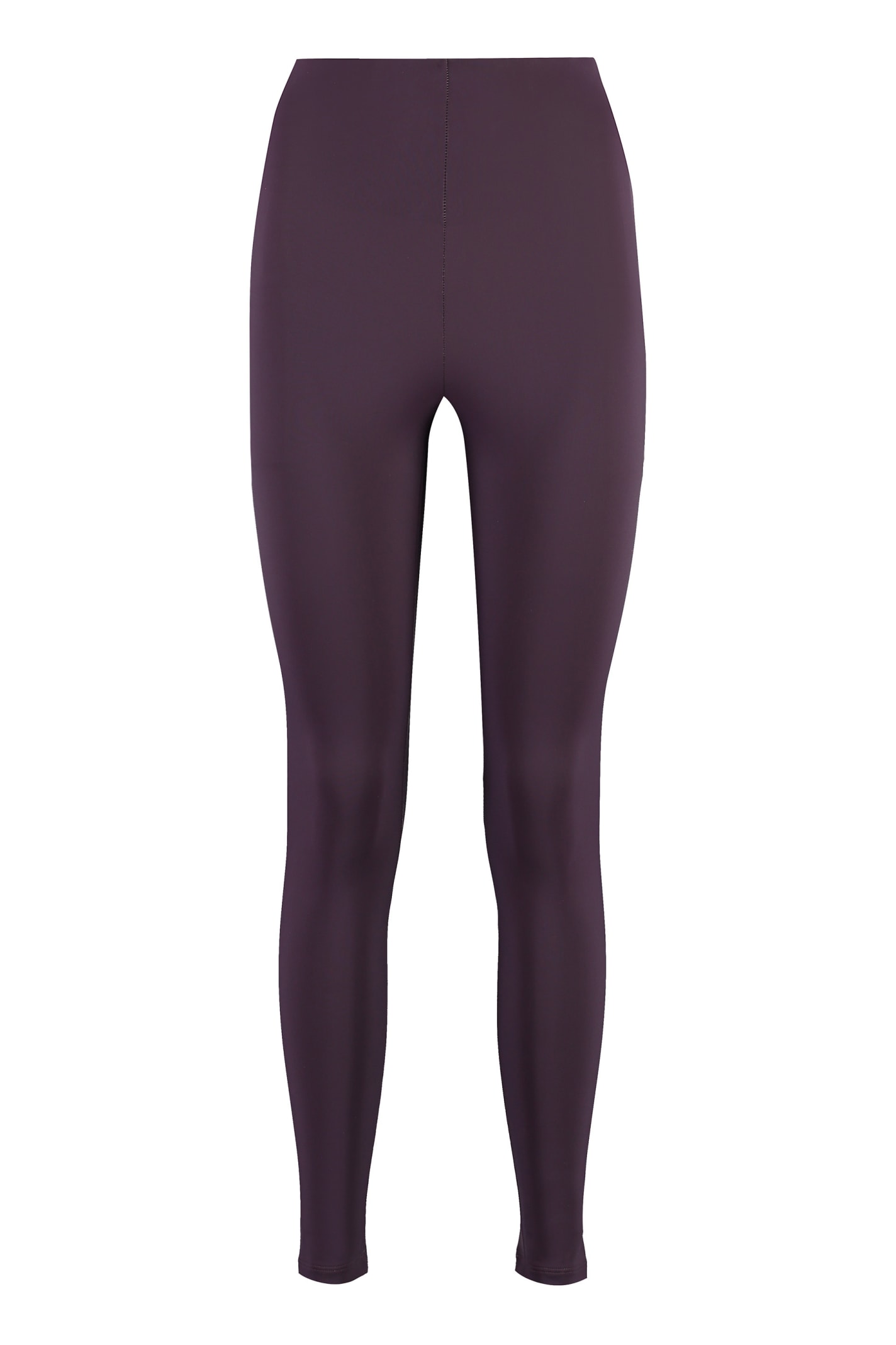 Shop The Andamane Technical Fabric Leggings In Red-purple Or Grape