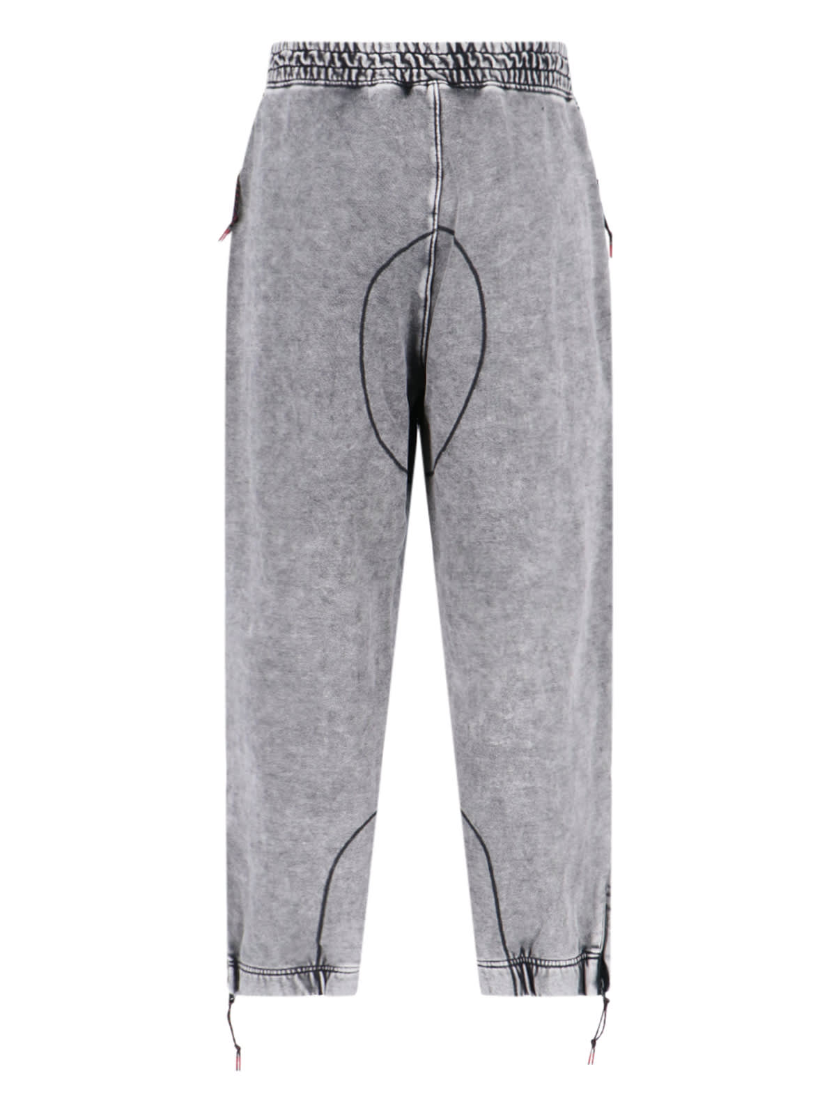 Shop Diesel Amsb-quentin-ht57 Track Pants In Gray