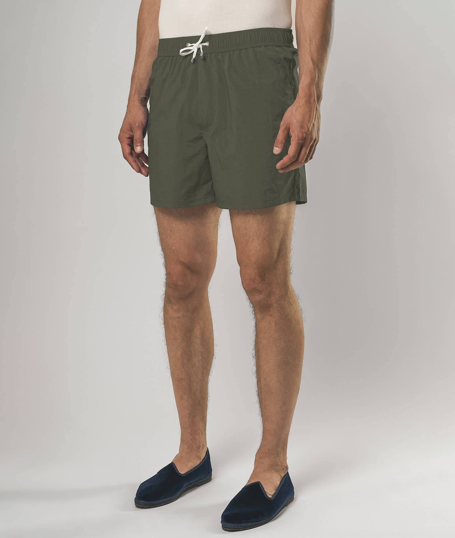 Larusmiani Swim Suit Cala Di Volpe Swimming Trunks In Olive