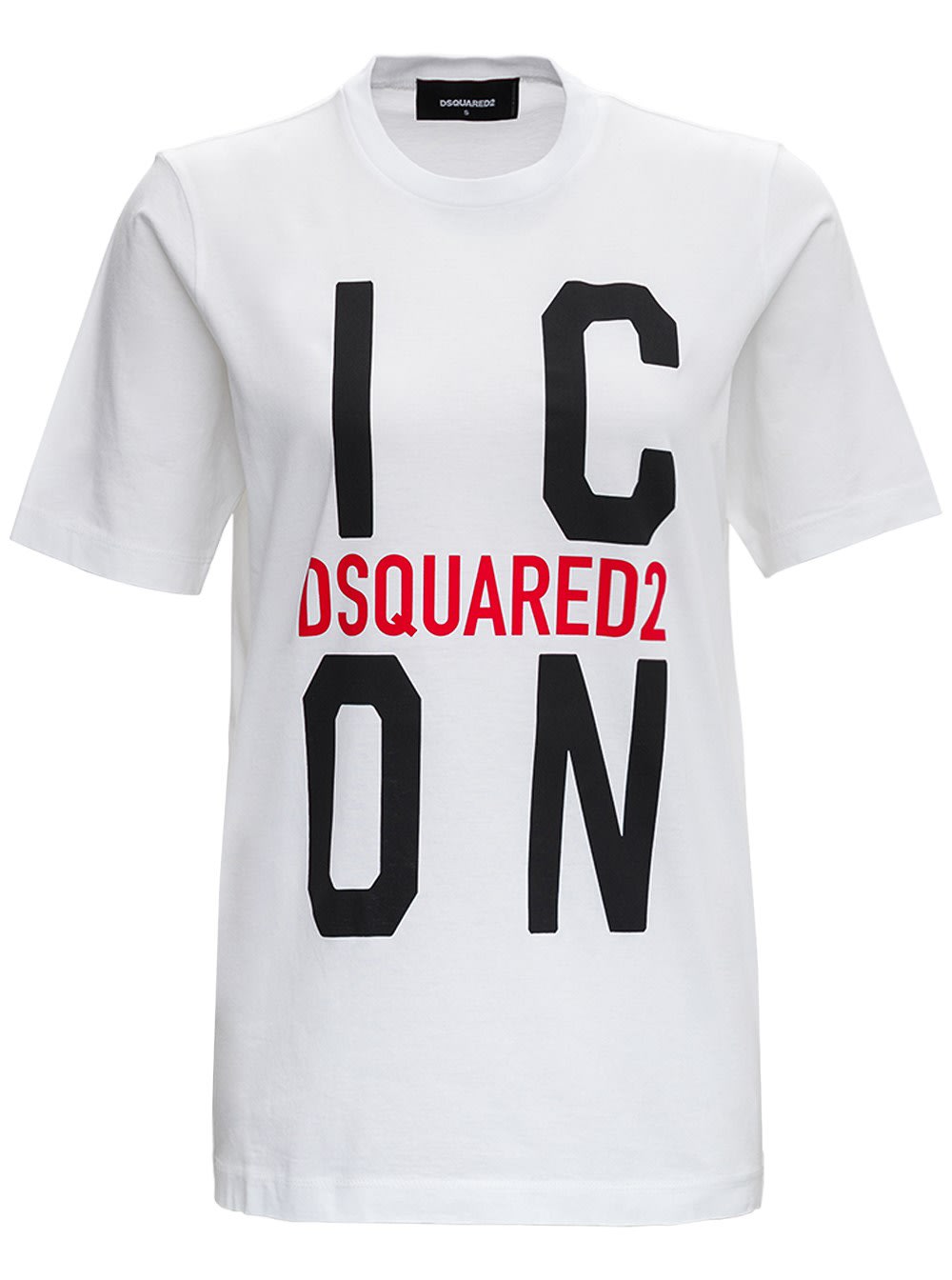 Dsquared2 Icon Print Cotton T-shirt