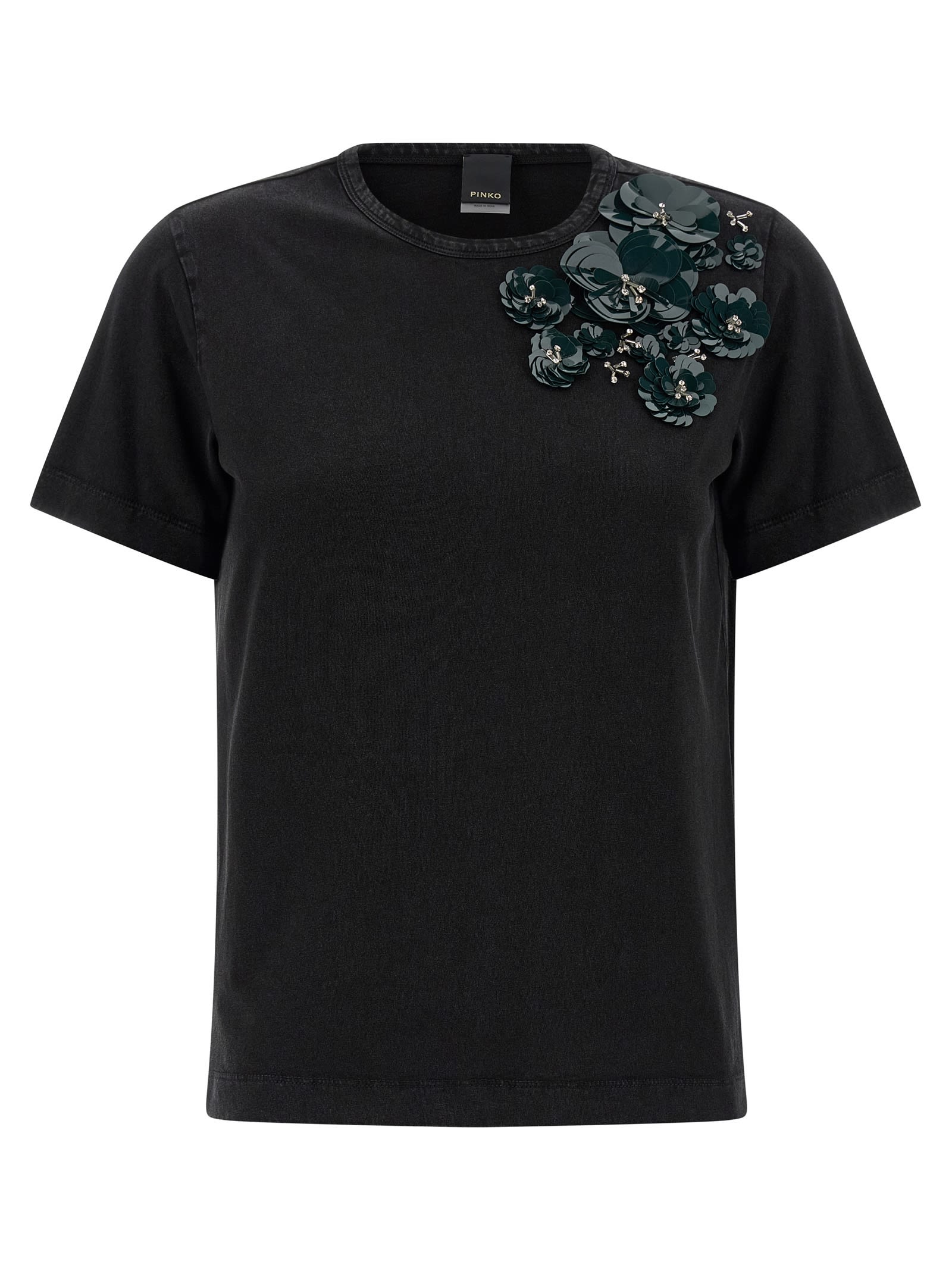 Pinko Dominga T-shirt In Black