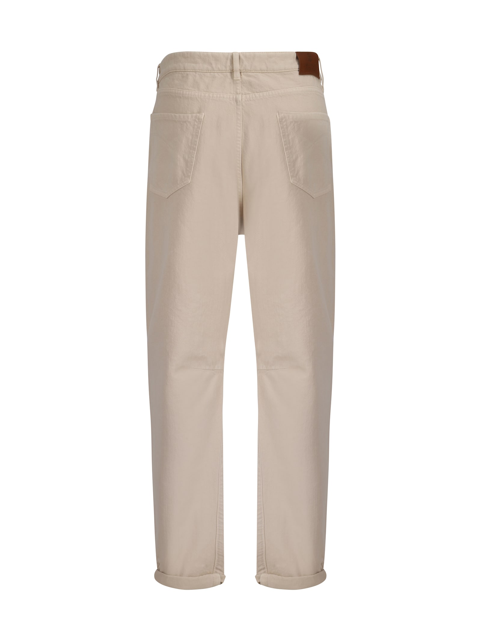 Shop Brunello Cucinelli Pants In Calcare