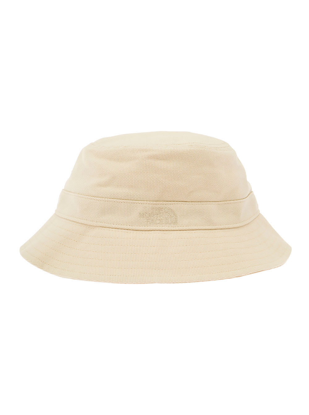 THE NORTH FACE BEIGE BUCKET HAT WITH TONAL LOGO EMBROIDERY IN COTTON MAN