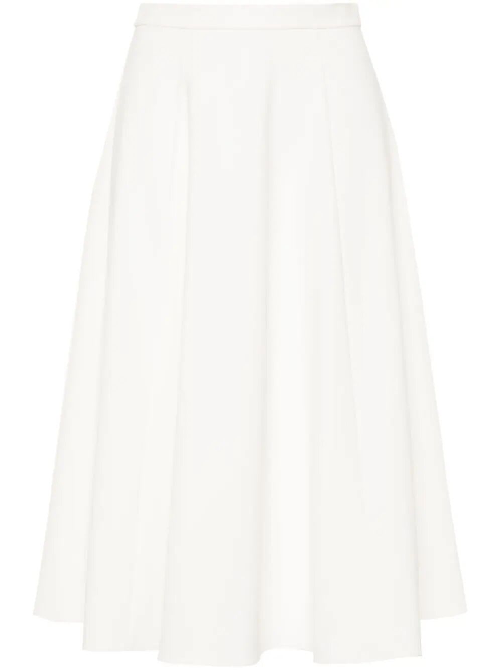 Shop Theory Full Circle Skirt In Ivory
