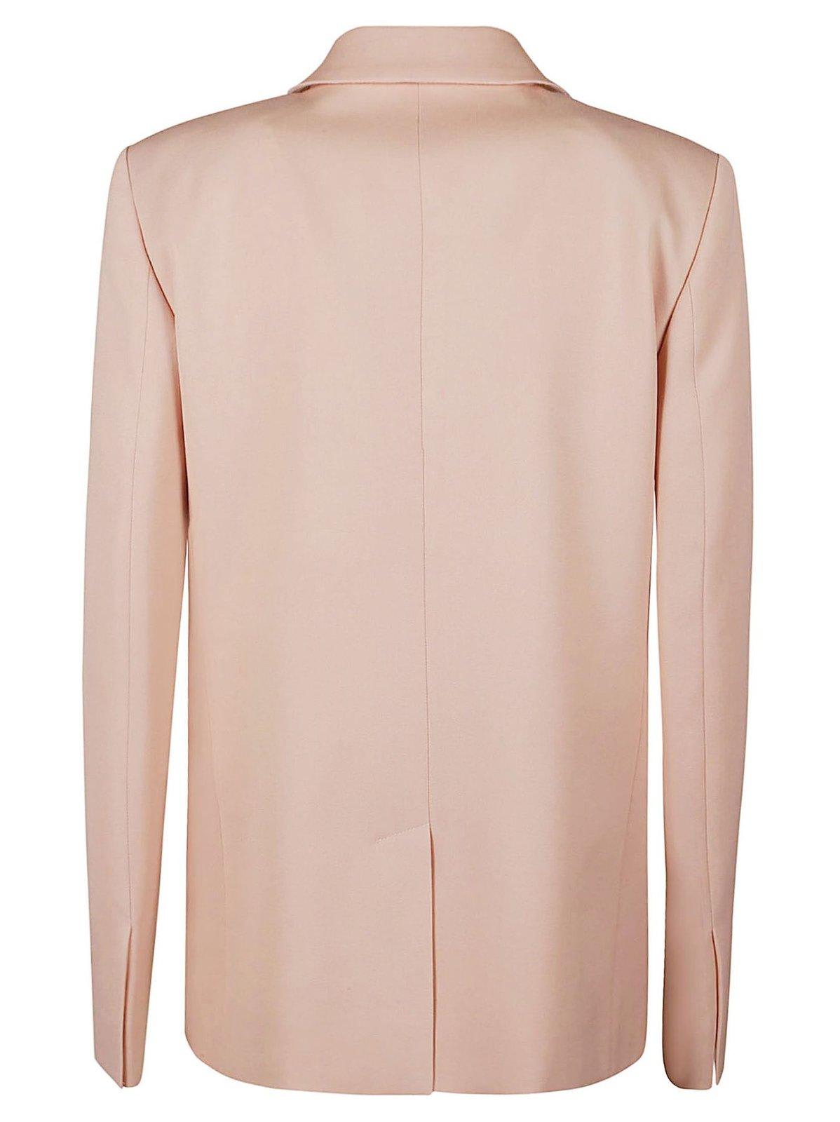 Lanvin Single-breasted Tailored Blazer In Pink