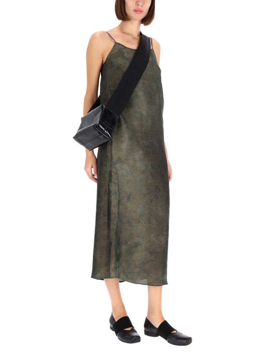 Uma Wang Anaya Midi Dress In Gray