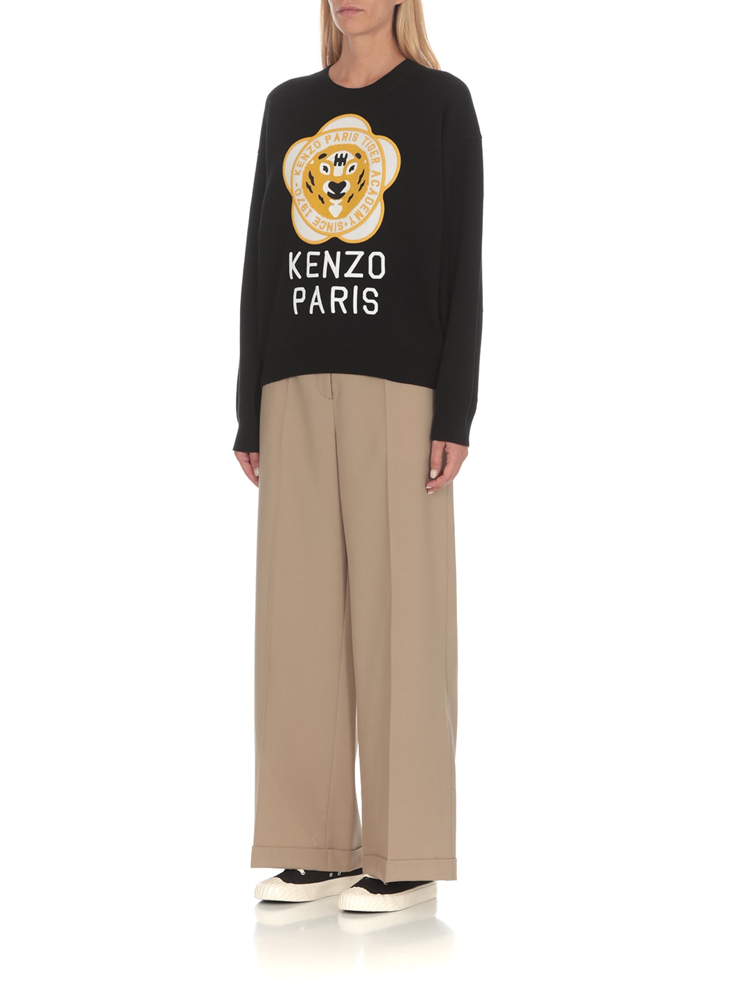 Pull kenzo tigre discount noir