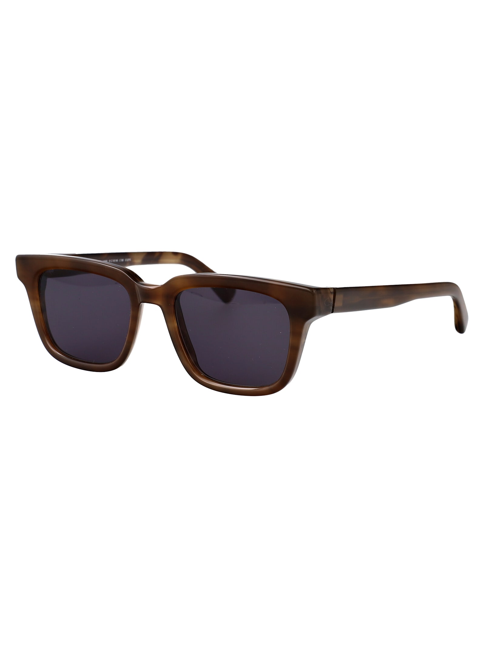 Mykita Rectangle-frame Sunglasses In Galapagos/shiny Silver