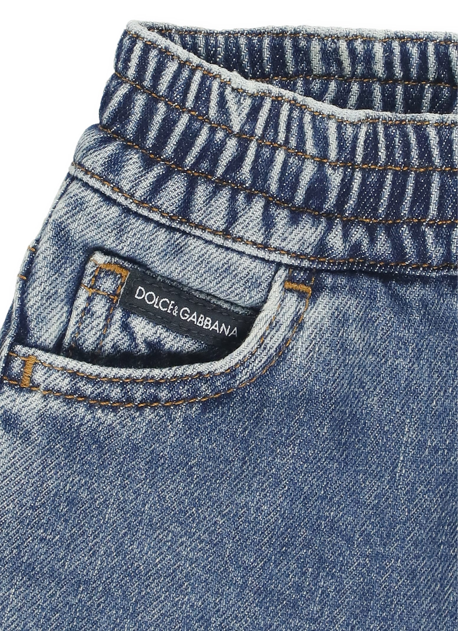 Dolce & Gabbana Jeans Kids Color Blue In Blue