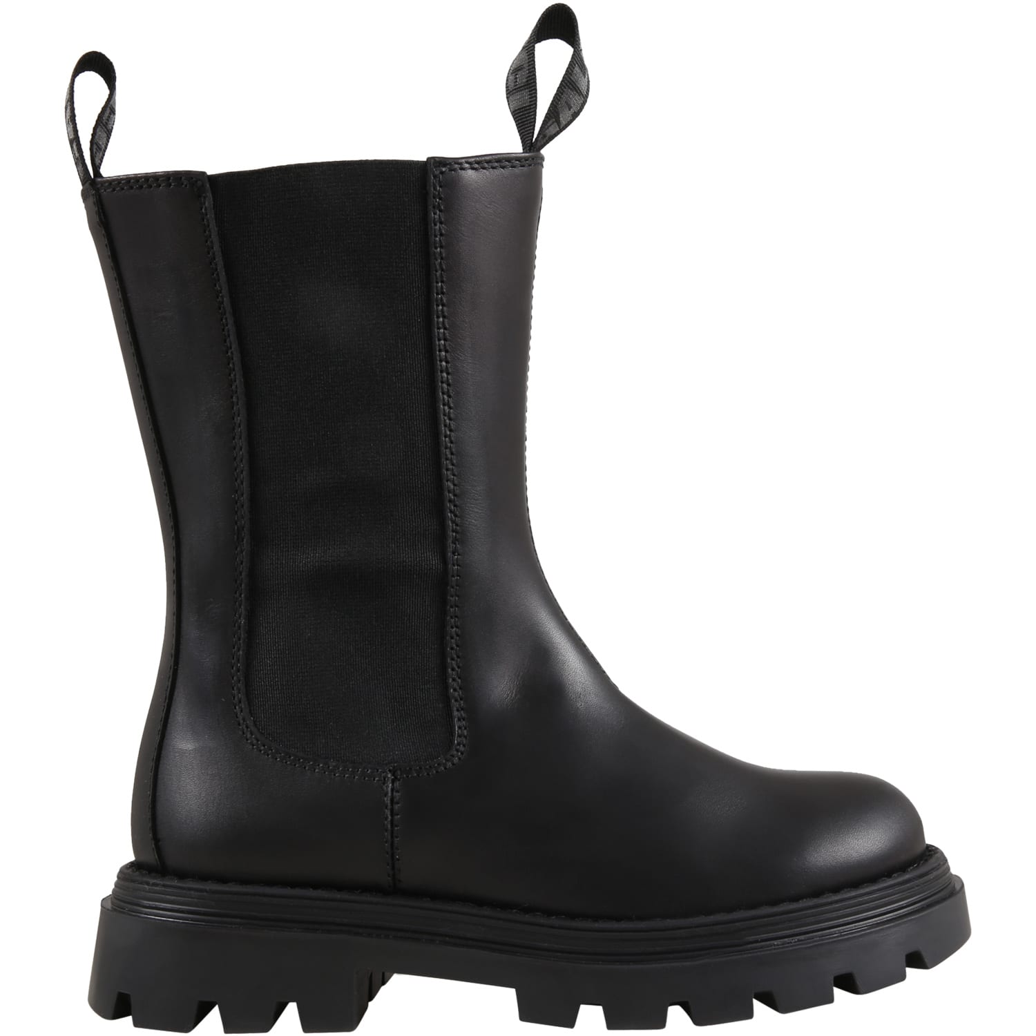 Gallucci Black Boots For Girl