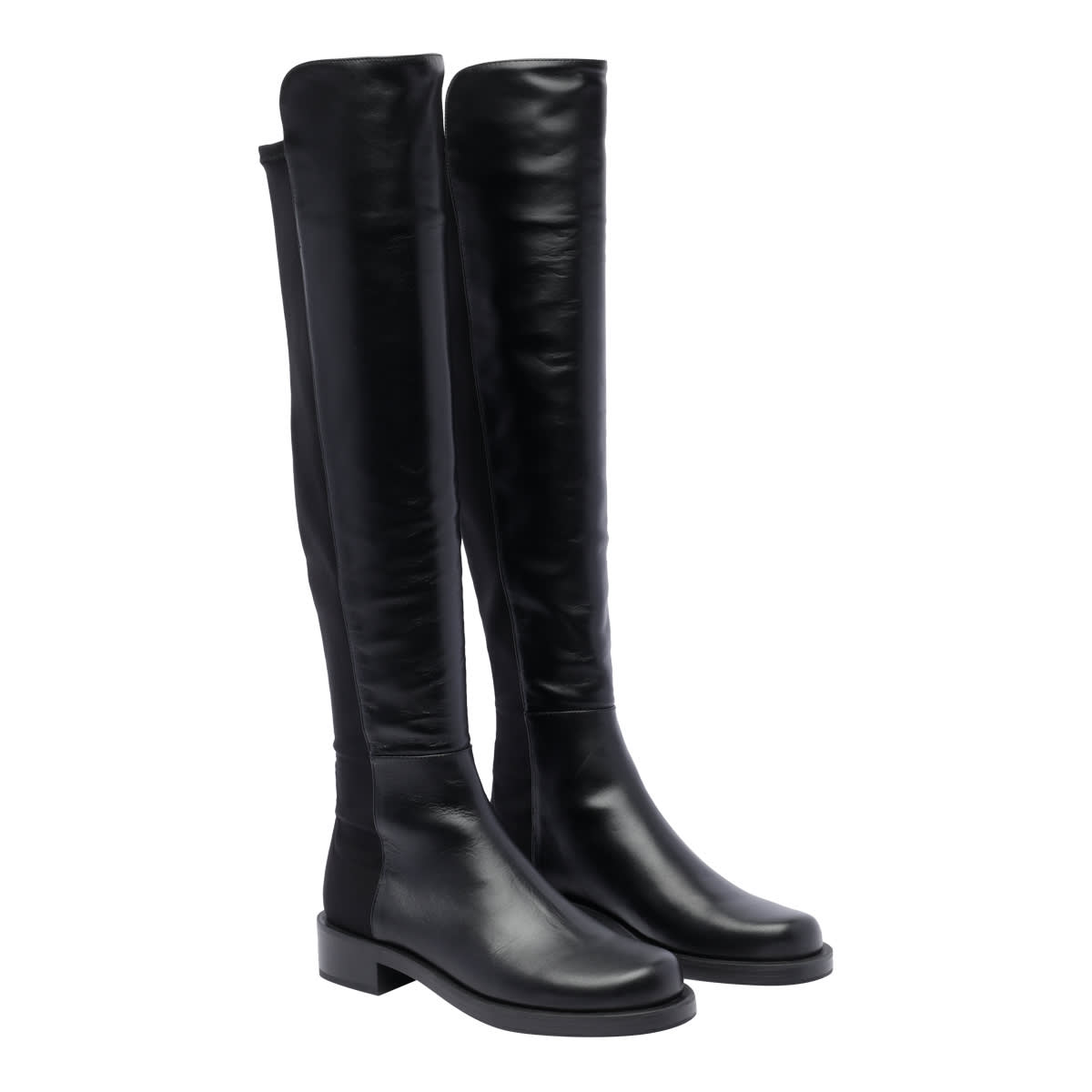 Shop Stuart Weitzman Bold Boot In Black