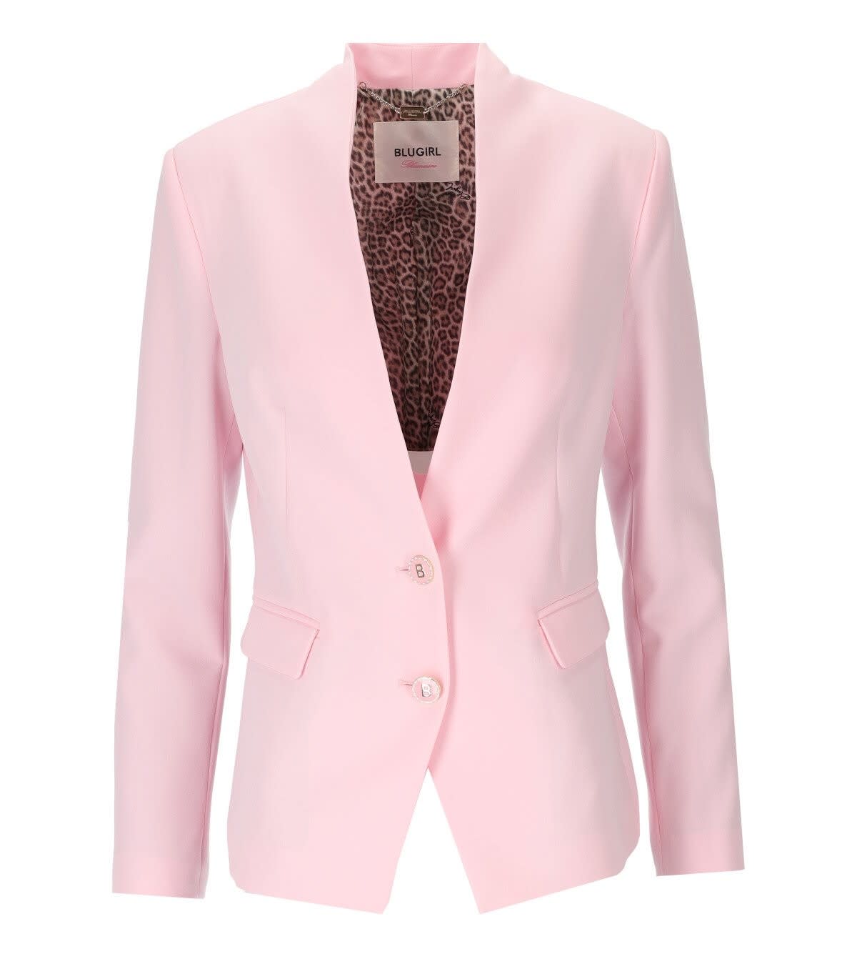 Blugirl Slim Fit Blazer In Rosa