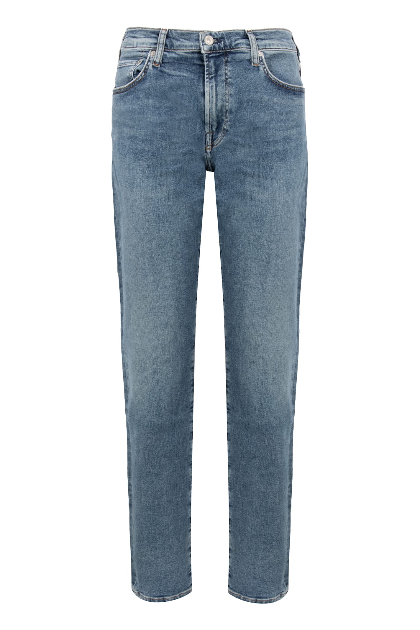 5-pocket Straight-leg Jeans