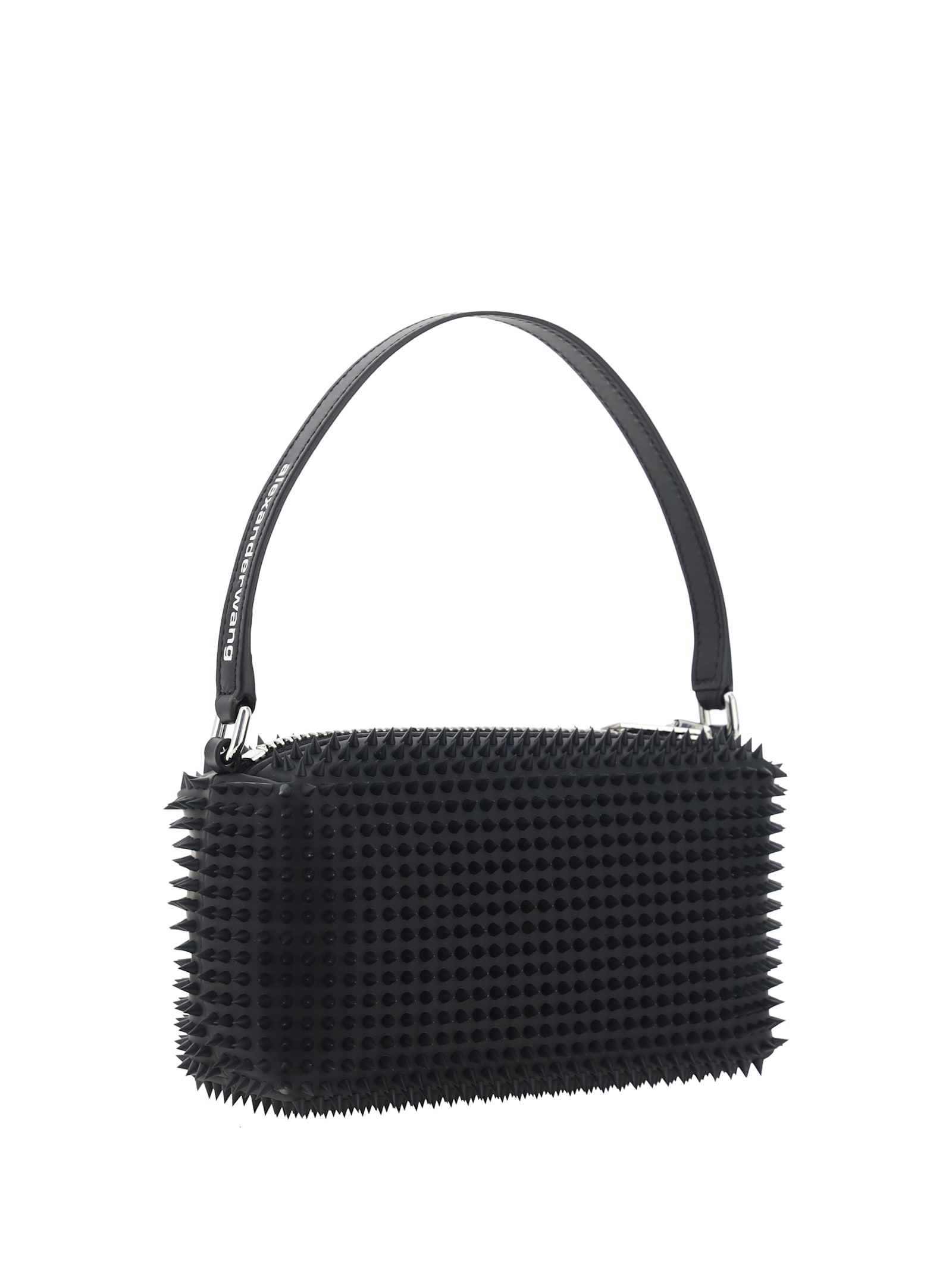 Shop Alexander Wang Heiress Handbag In Black