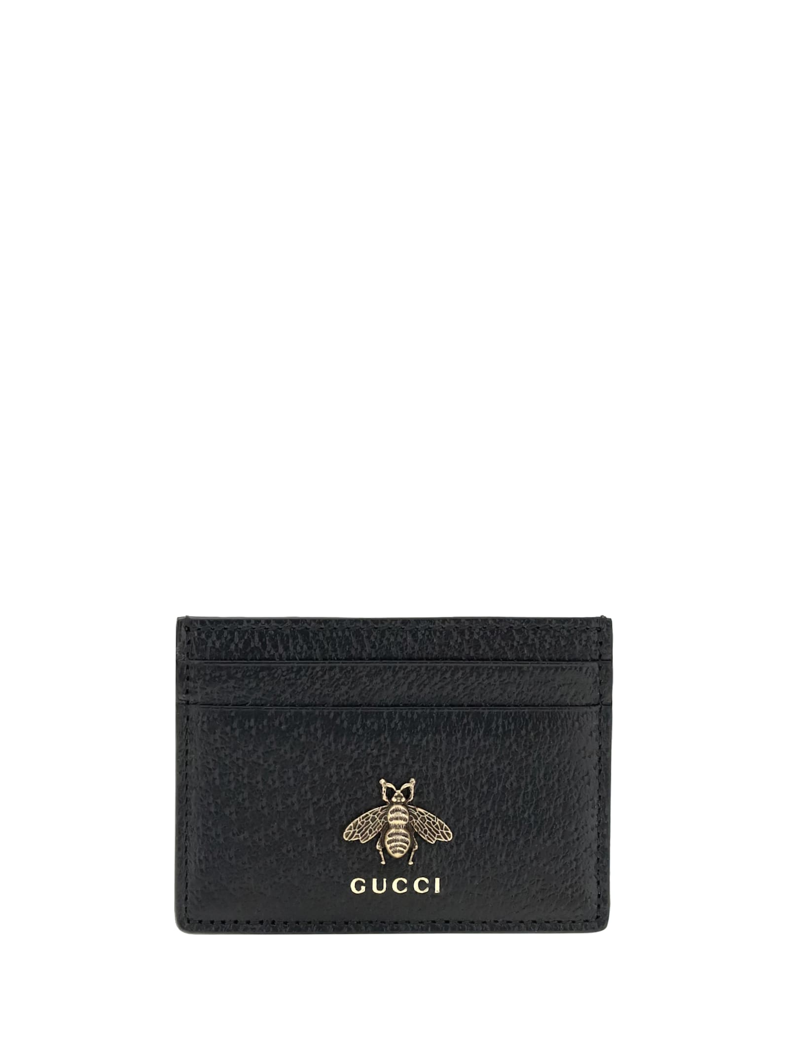Gucci Animalier Leather Card Holder