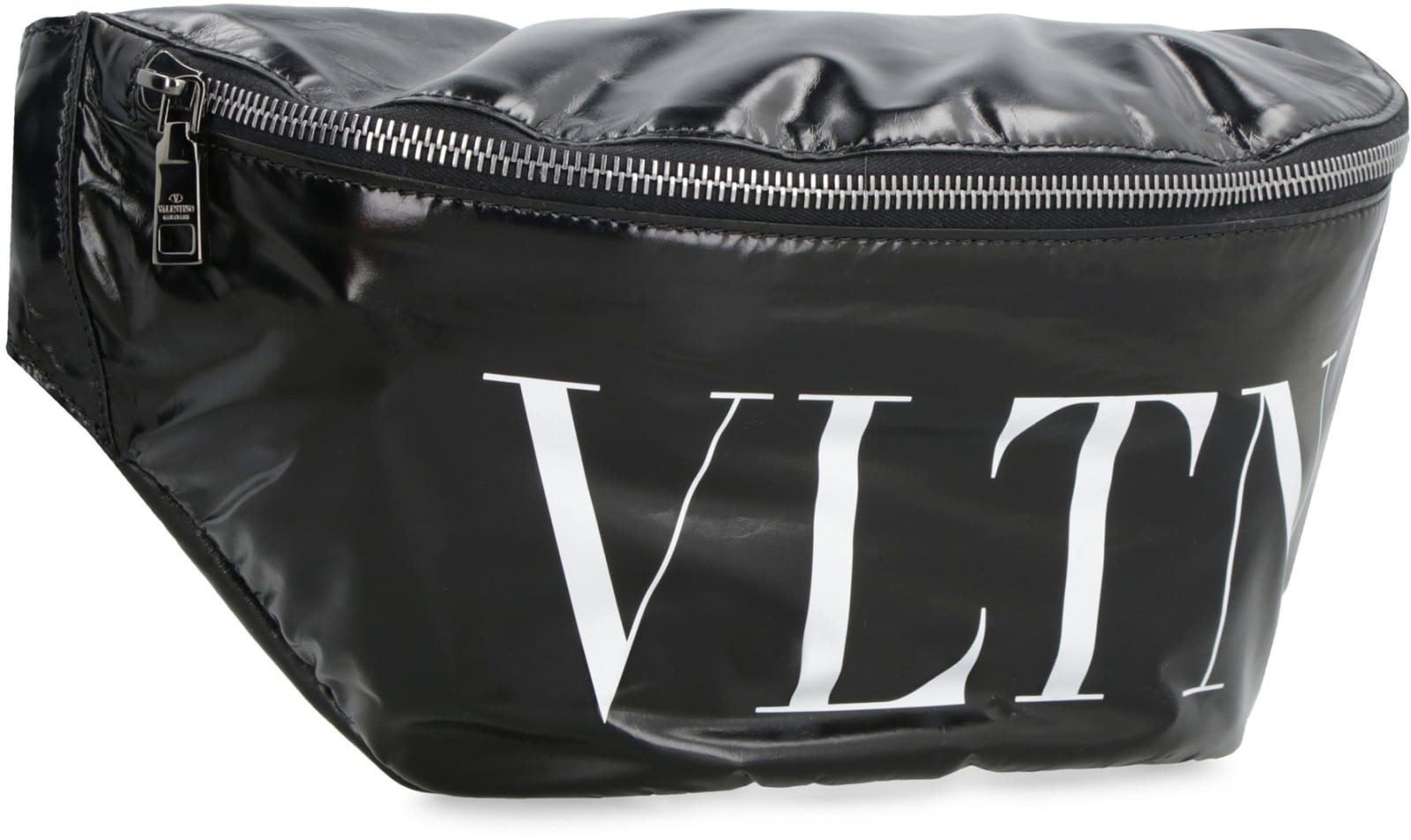 Valentino Vltn Belt Pouch In Black