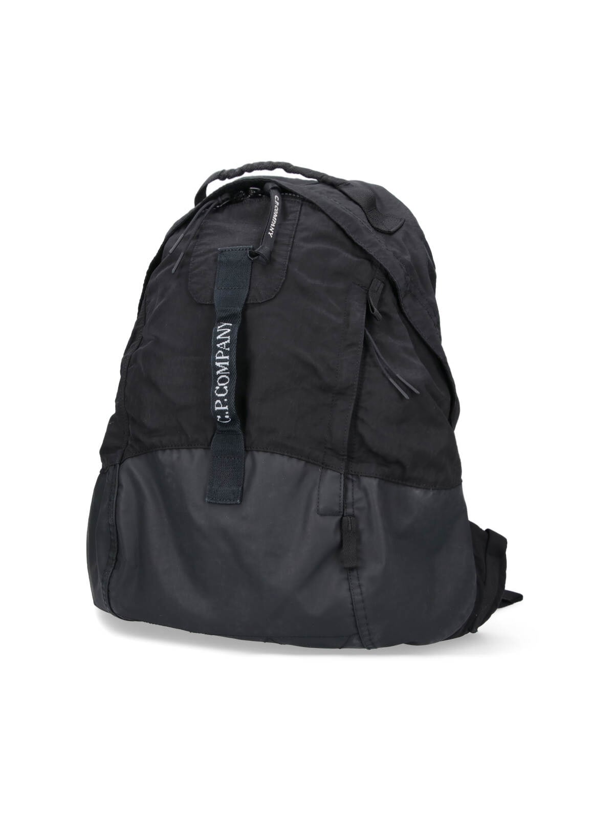 C.p. Company B-rounded Backpack In Black