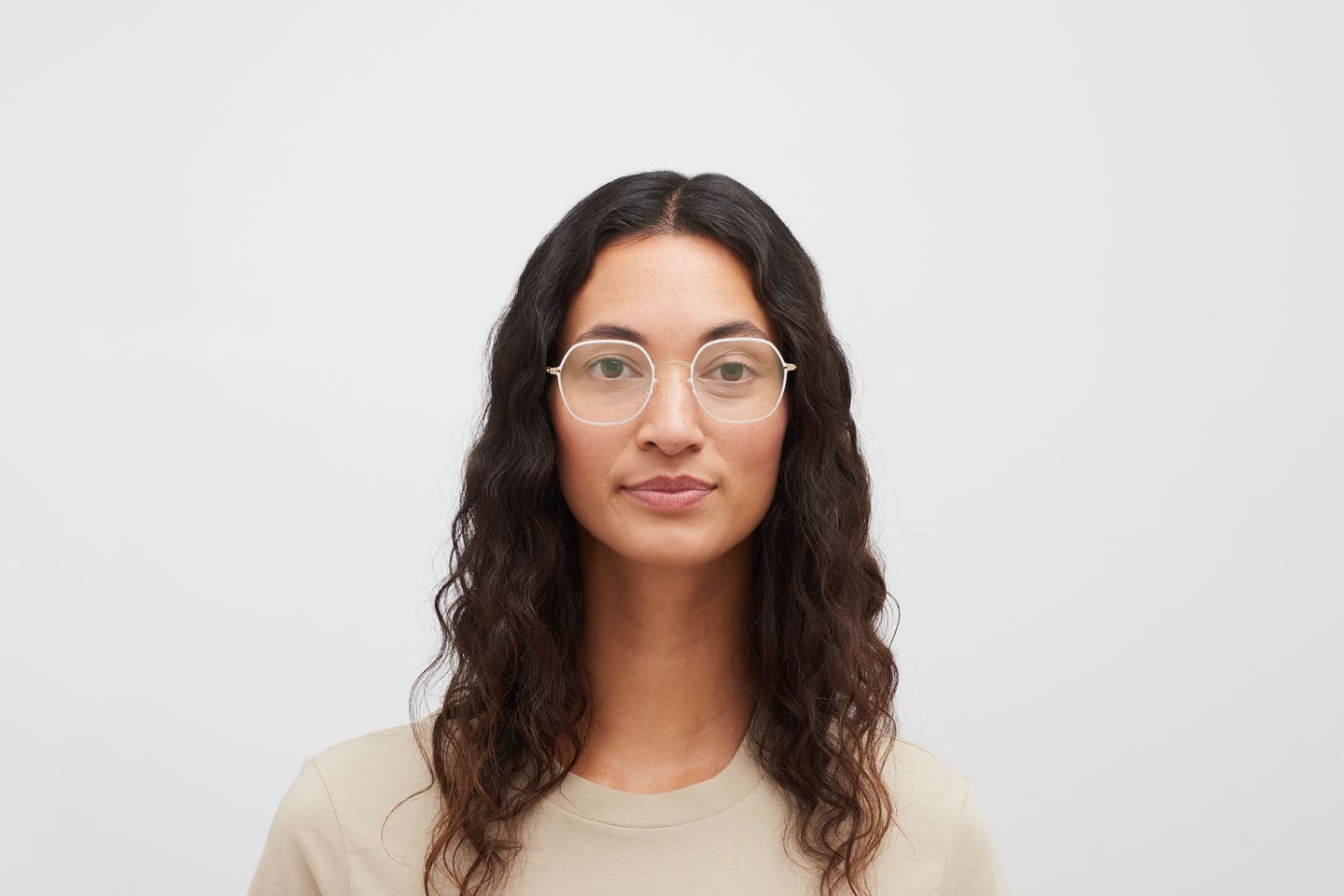 Mykita Kari - Champagne Gold / Aurore Rx Glasses In Gold