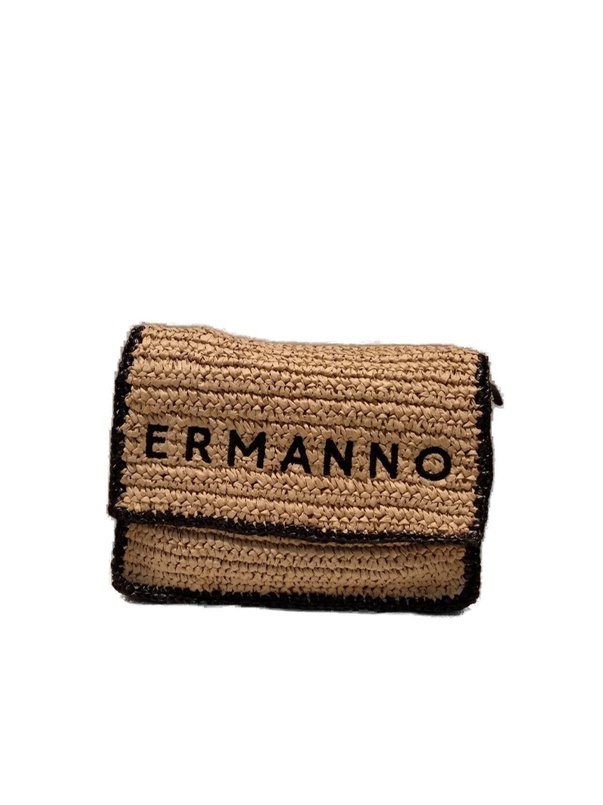 Shop Ermanno Scervino Romina Shoulder Bag In New Black