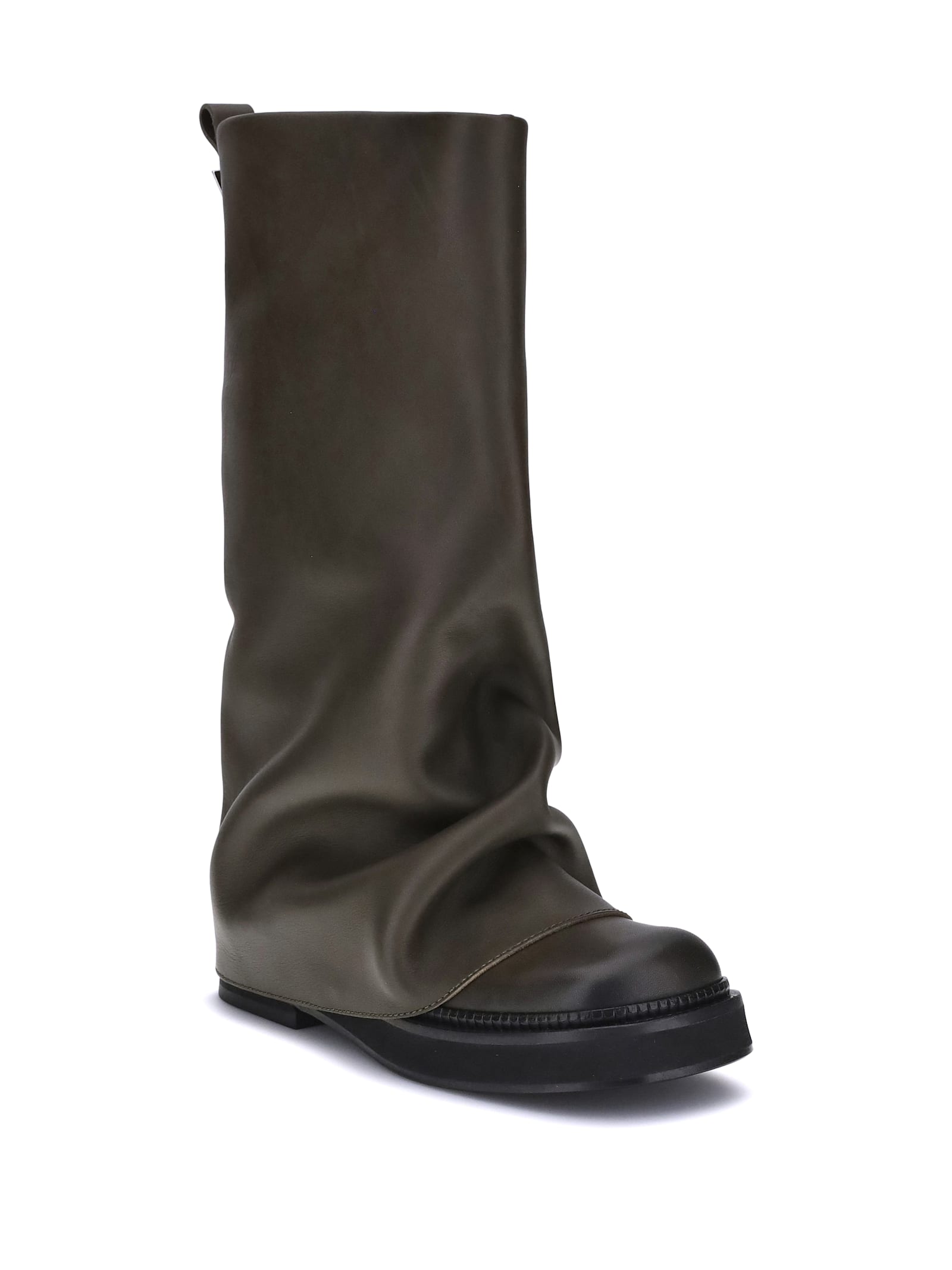 Attico Robin Boots In Gray