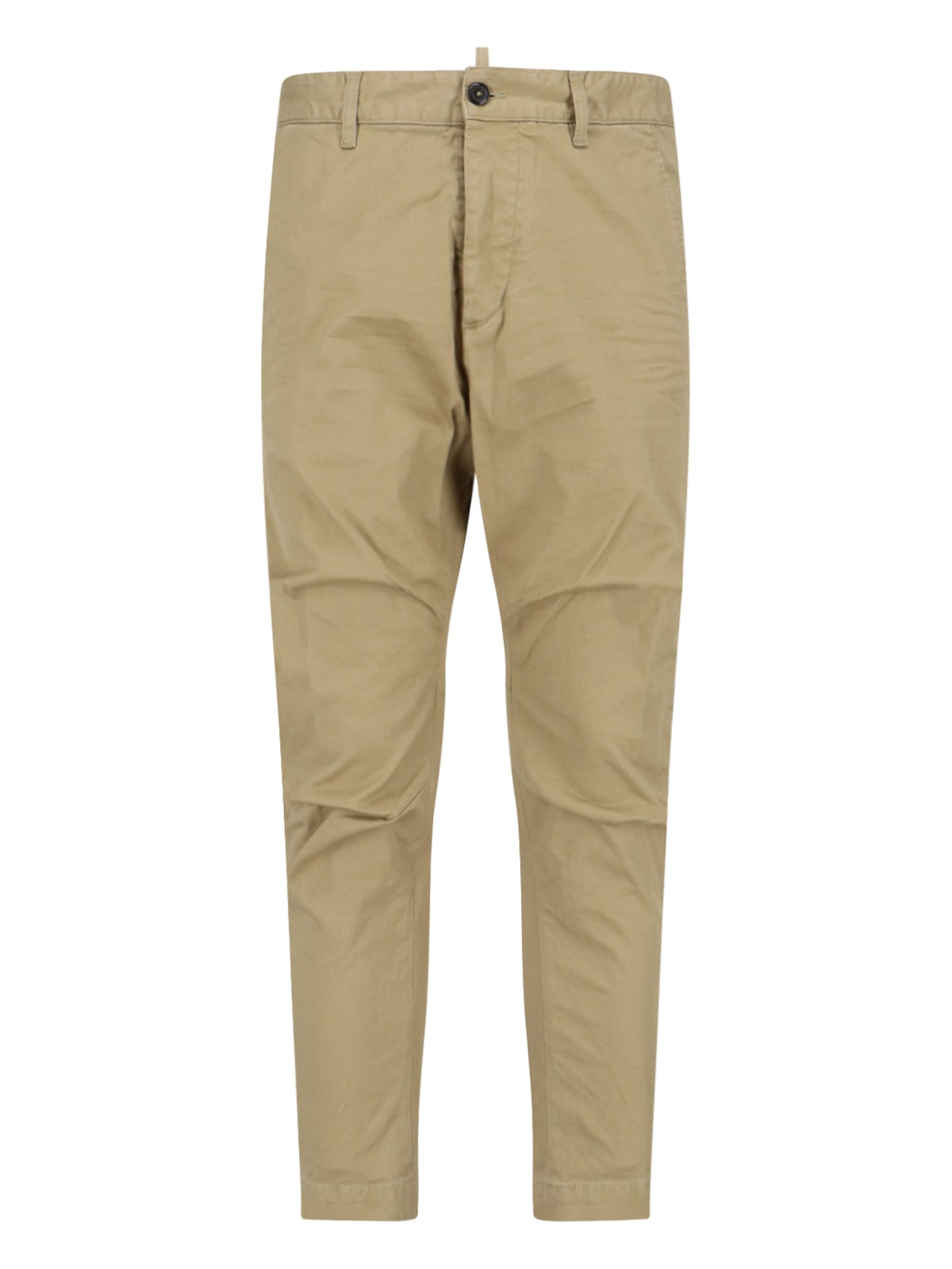 Shop Dsquared2 Chinos In Beige