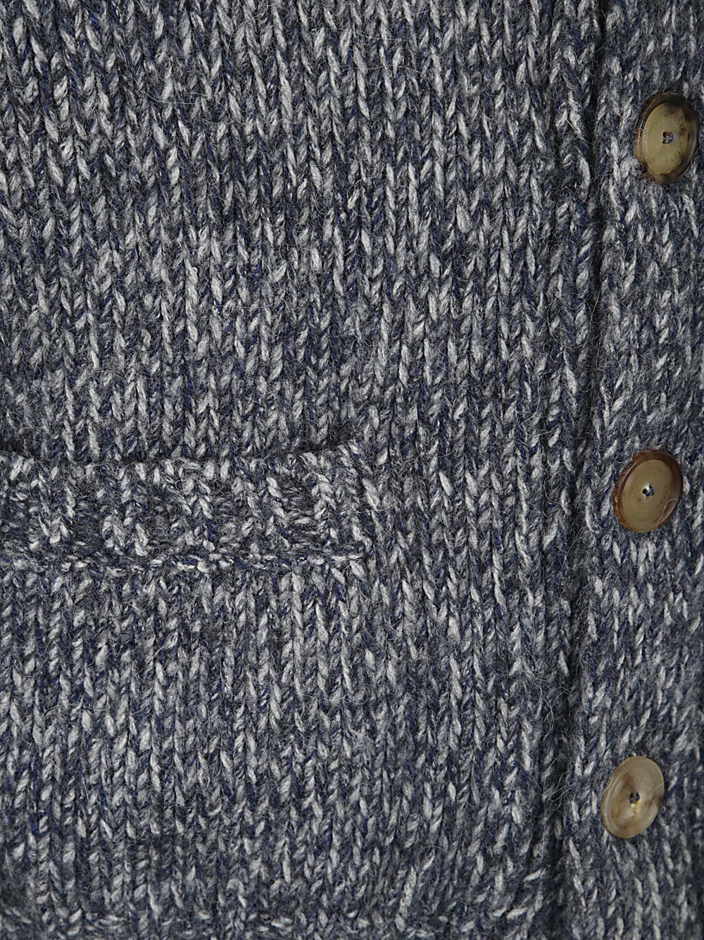 Shop Brunello Cucinelli Wool Cardigan In Blue