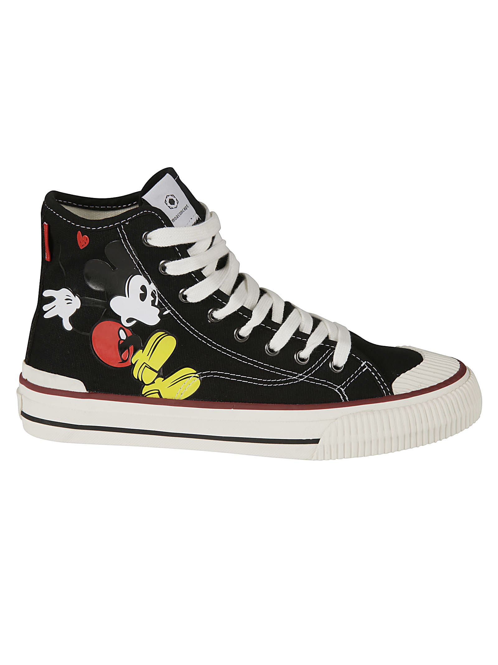 M.O.A. master of arts Mickey Mouse Print Sneakers