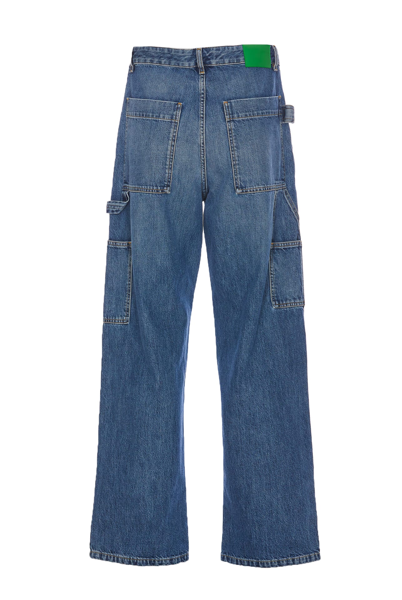 Shop Bottega Veneta Jeans In Blue