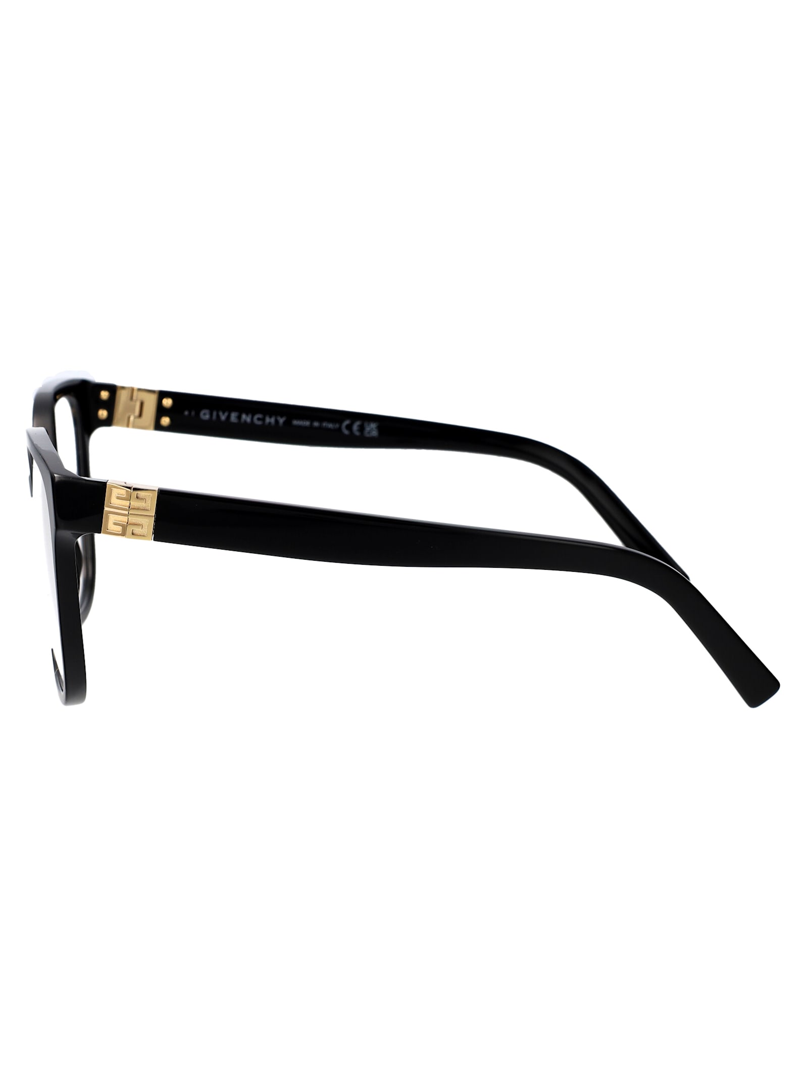 Shop Givenchy 4g Glasses In Black