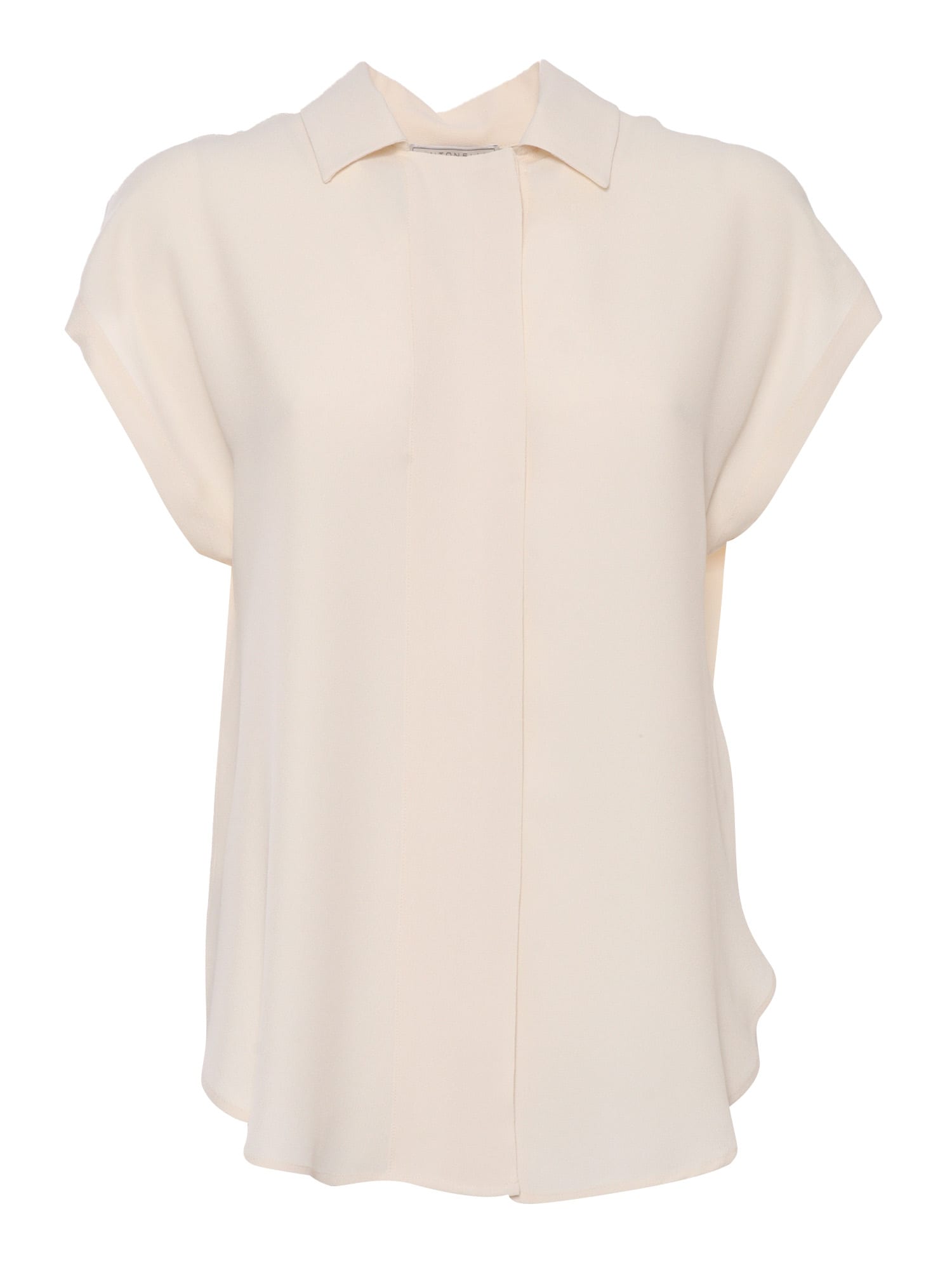 Shop Antonelli Short-sleeved Shirt In White
