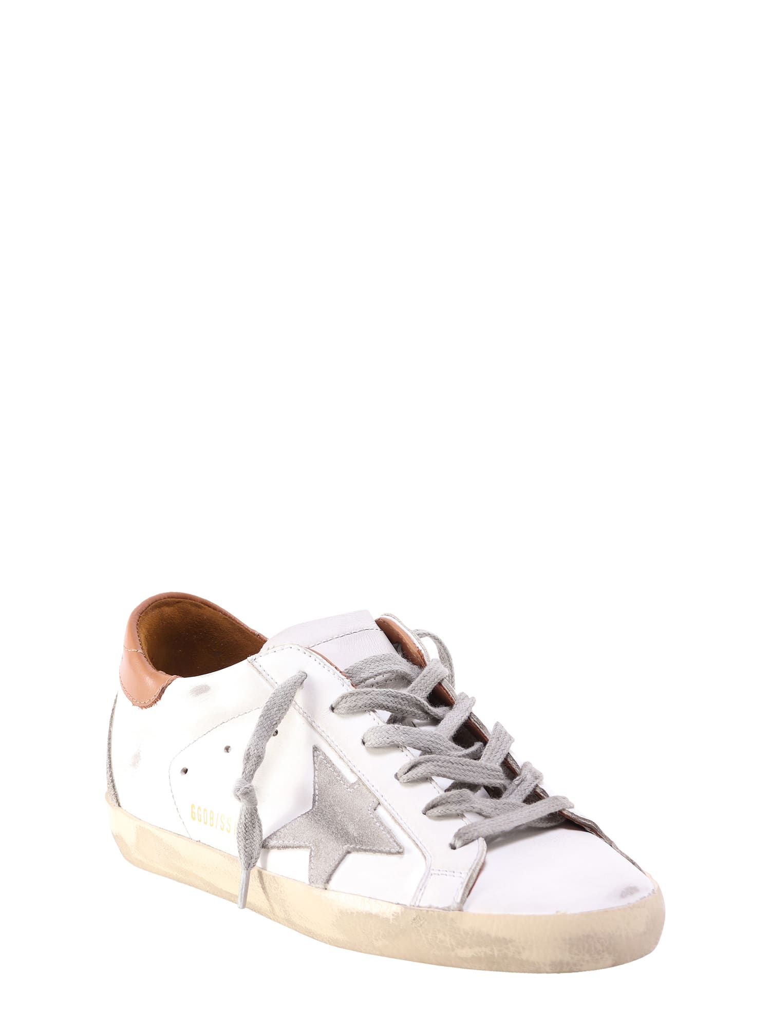 Shop Golden Goose Superstar Sneakers In White