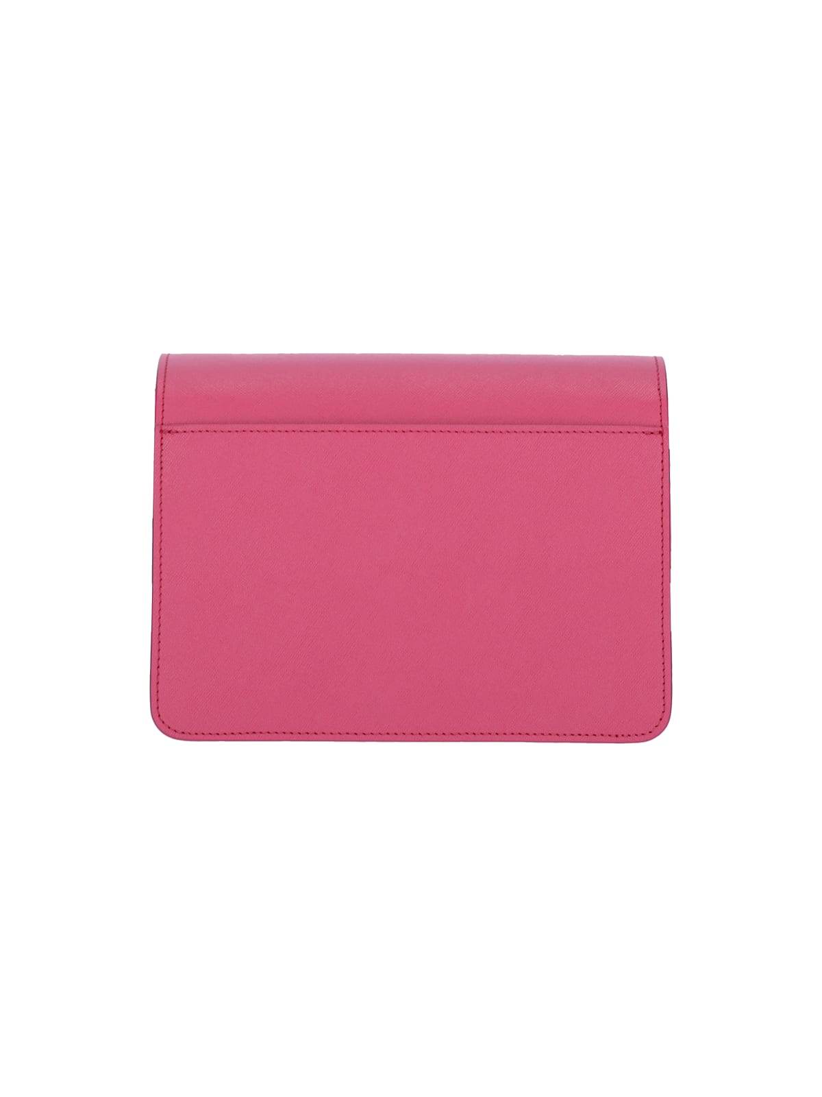 Shop Marni Trunk Medium Shoulder Bag In Pink