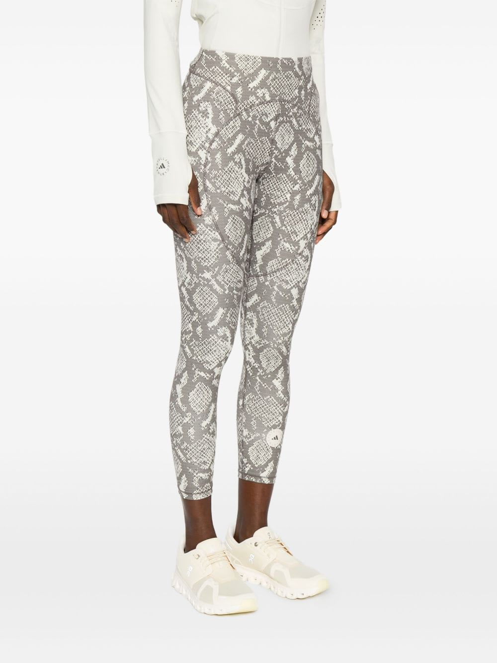 Adidas By Stella Mccartney Printed Leggings In Multi