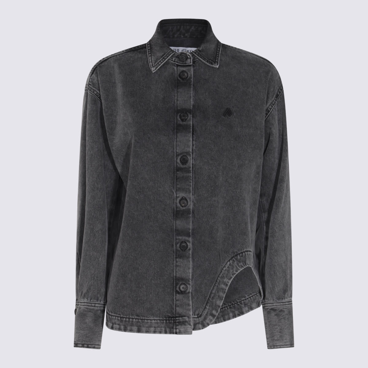 The Attico Black Cotton Shirt