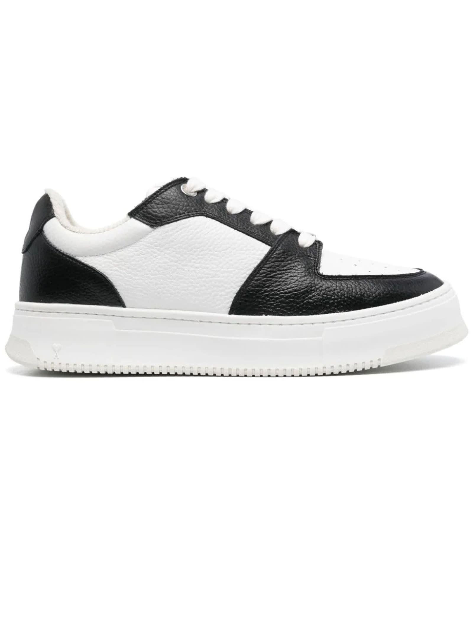 Shop Ami Alexandre Mattiussi Ami Sneakers White