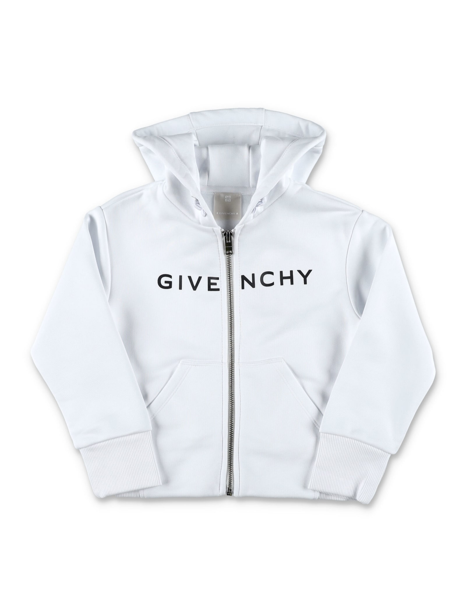 Givenchy Logo Zipped Hoodie