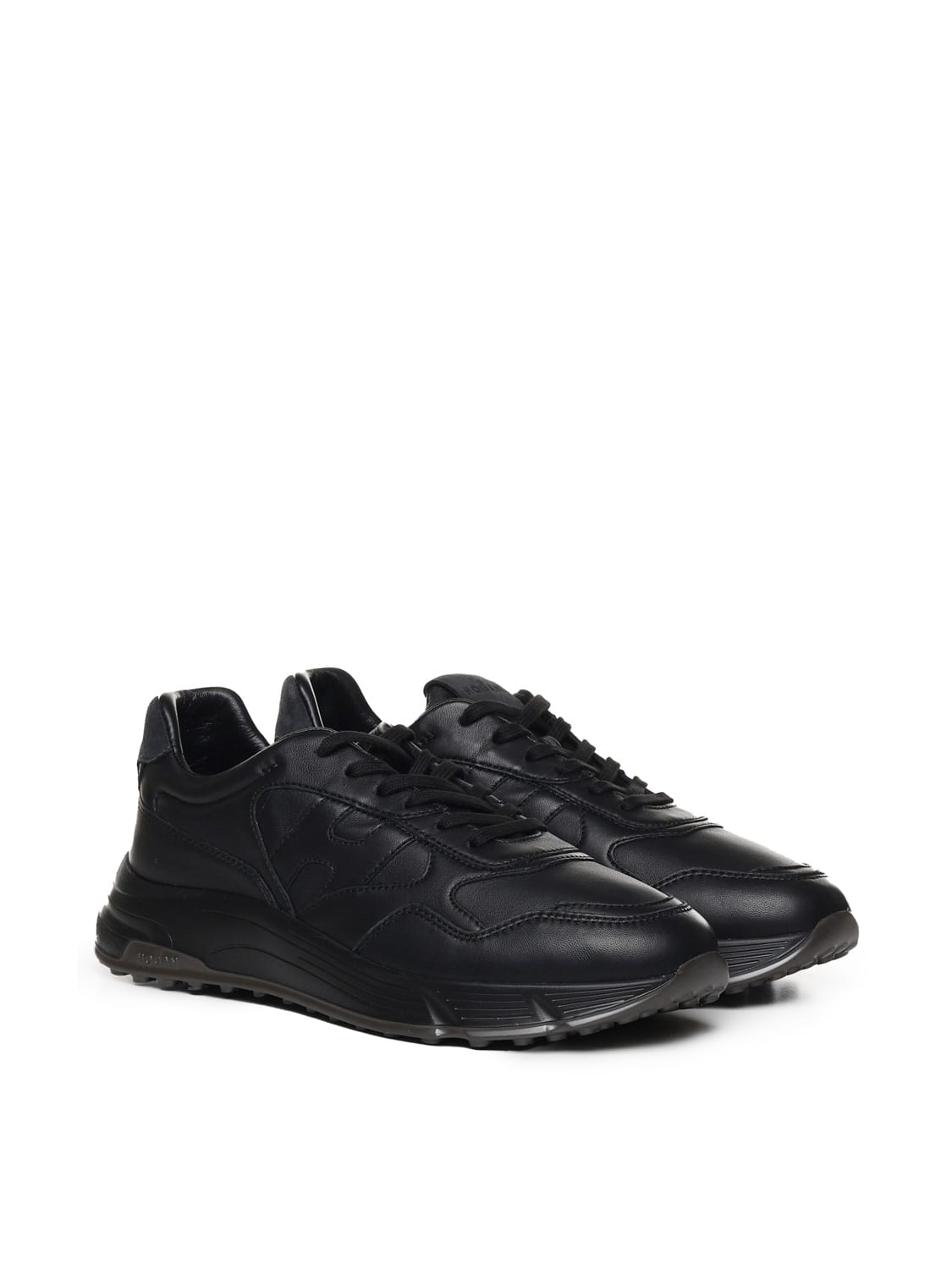 Shop Hogan Hyperlight Sneakers In Black