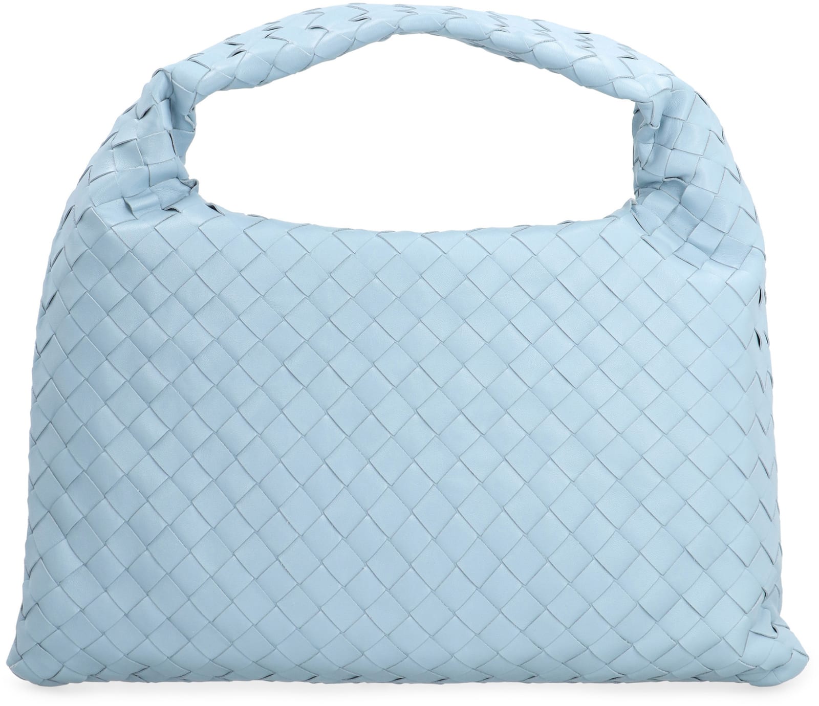 Shop Bottega Veneta Small Hop In White