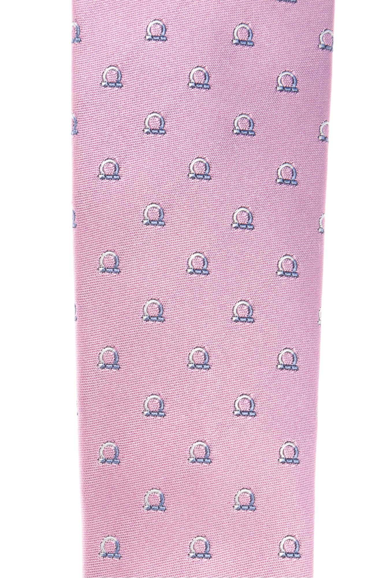 Ferragamo Silk Tie In Pink