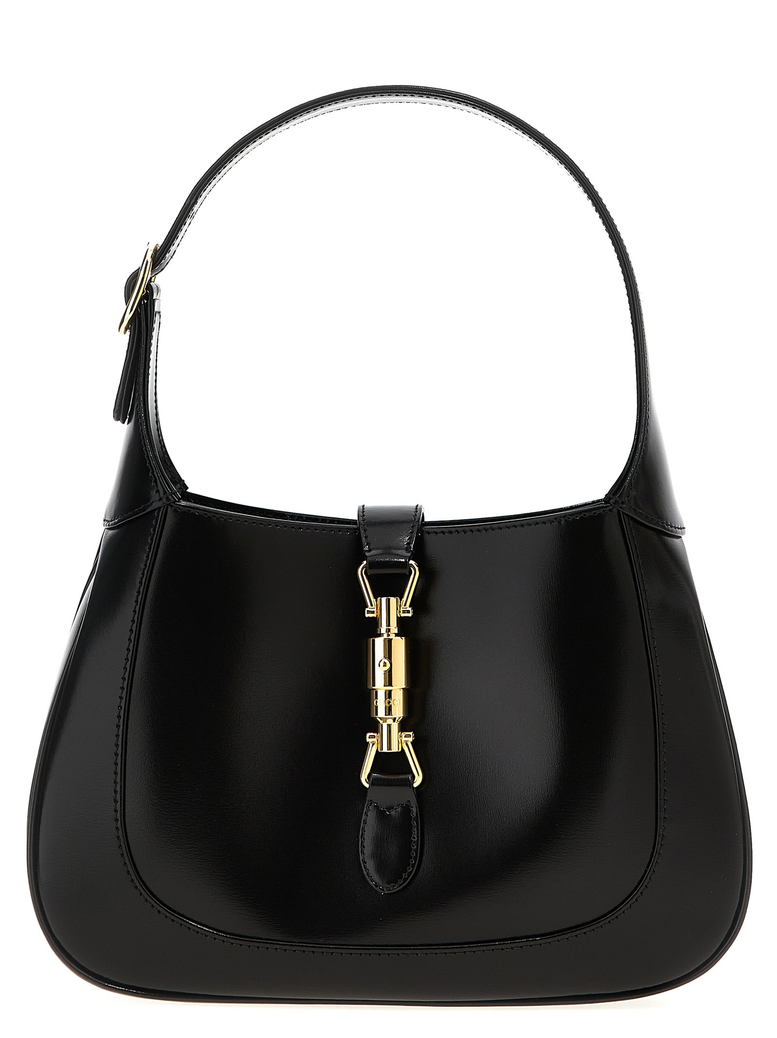 Shop Gucci Jackie 1961 Small Shoulder Bag In Black